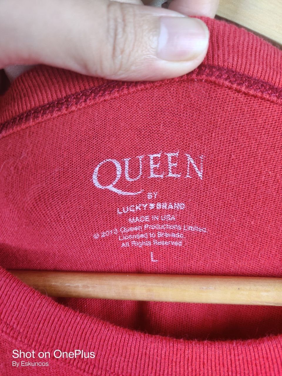 Band Tees Freddie Mercury Queen tee Size US L / EU 52-54 / 3 - 4 Thumbnail