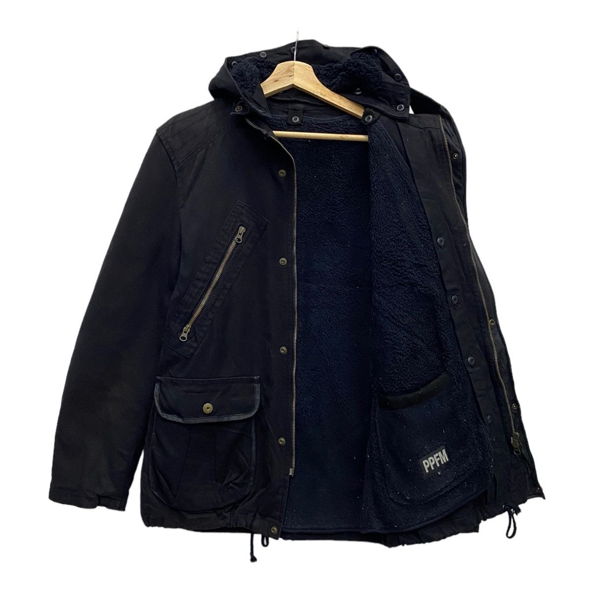 Japanese Brand × PPFM PPFM ARCHIVE MULTI POCKET SURVIVAL TACTICAL DRAWSTRING PARKA Size US M / EU 48-50 / 2 - 2 Thumbnail
