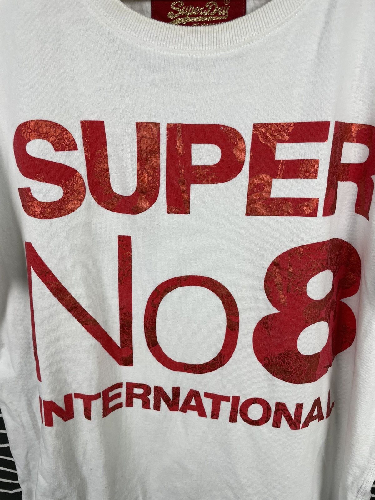 Japanese Brand Superdry No8 International Tshirt Size US L / EU 52-54 / 3 - 5 Thumbnail