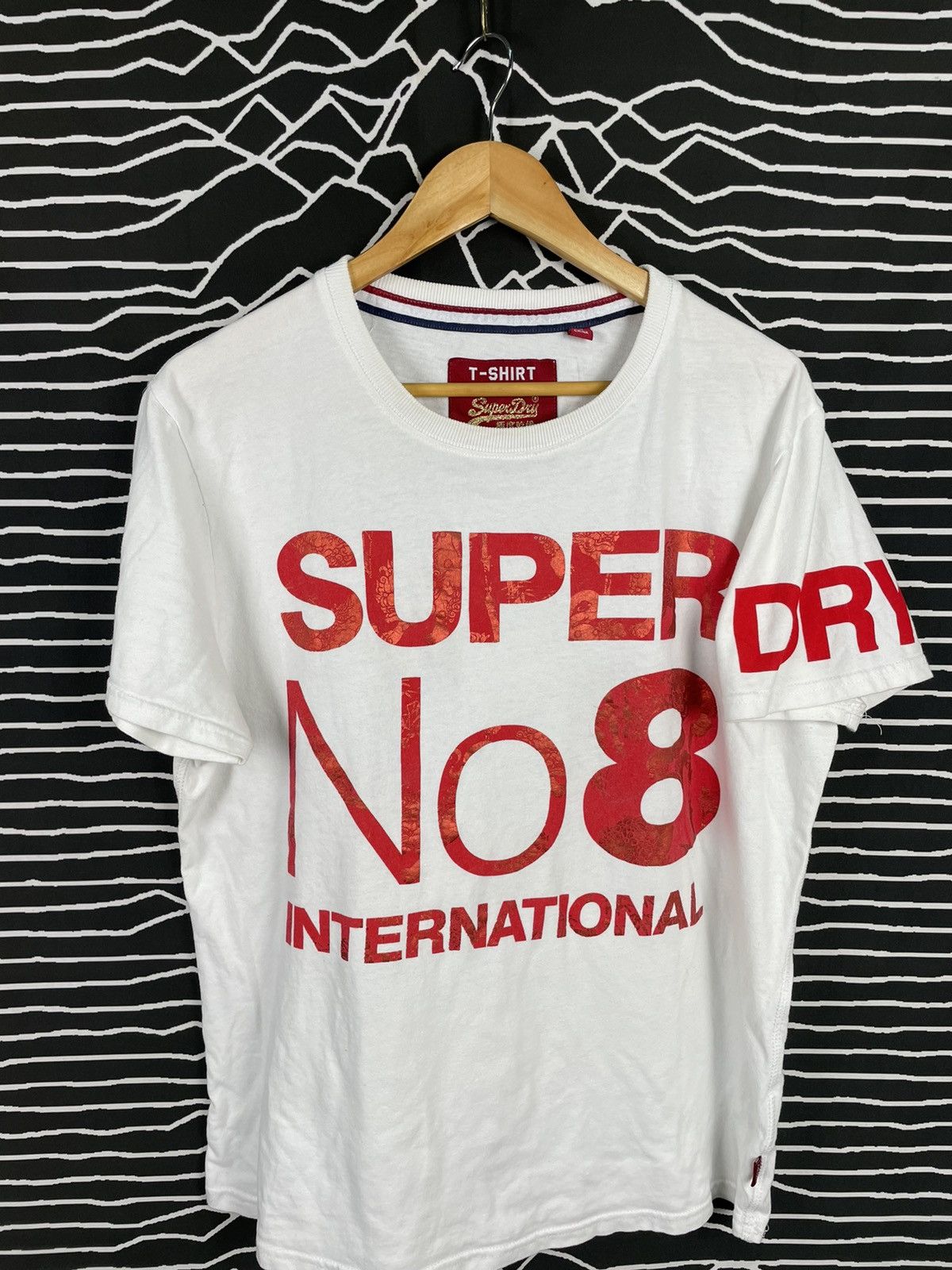 Japanese Brand Superdry No8 International Tshirt Size US L / EU 52-54 / 3 - 1 Thumbnail