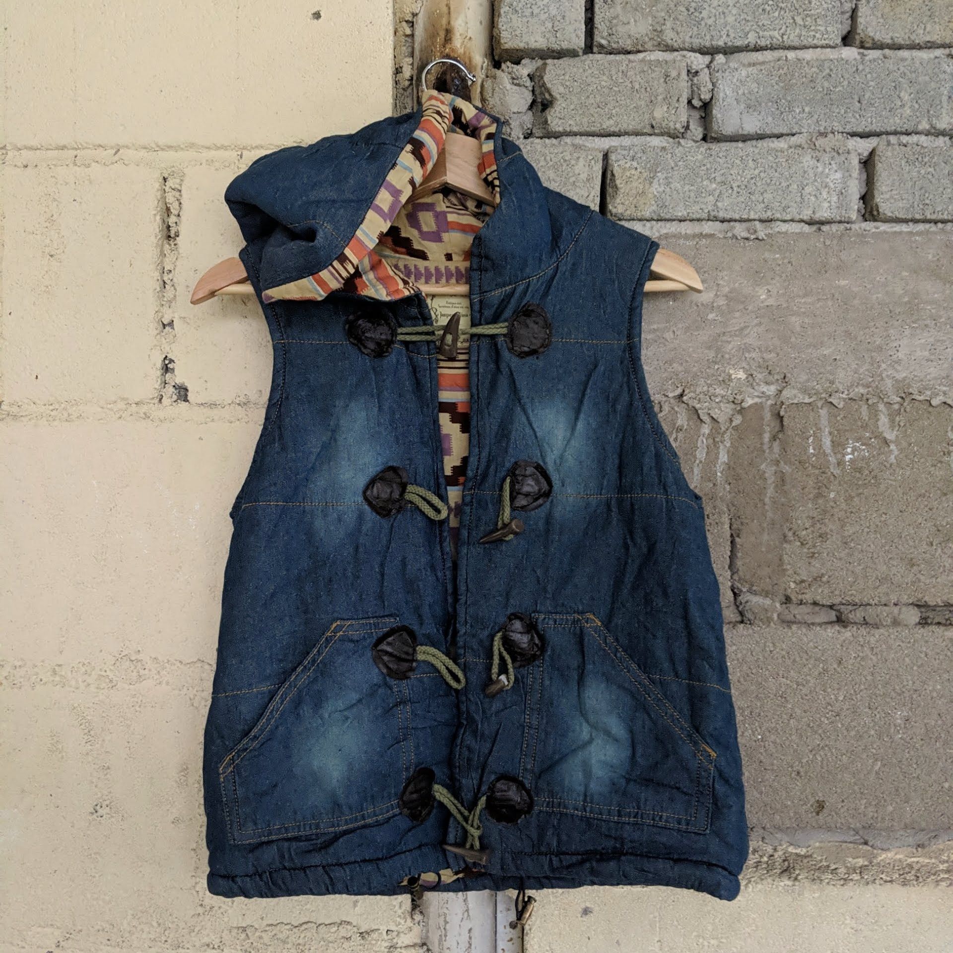 Japanese Brand Vintage Jasper Minx Viking Vest Sweater Hiking Hoodies Size US S / EU 44-46 / 1 - 1 Thumbnail