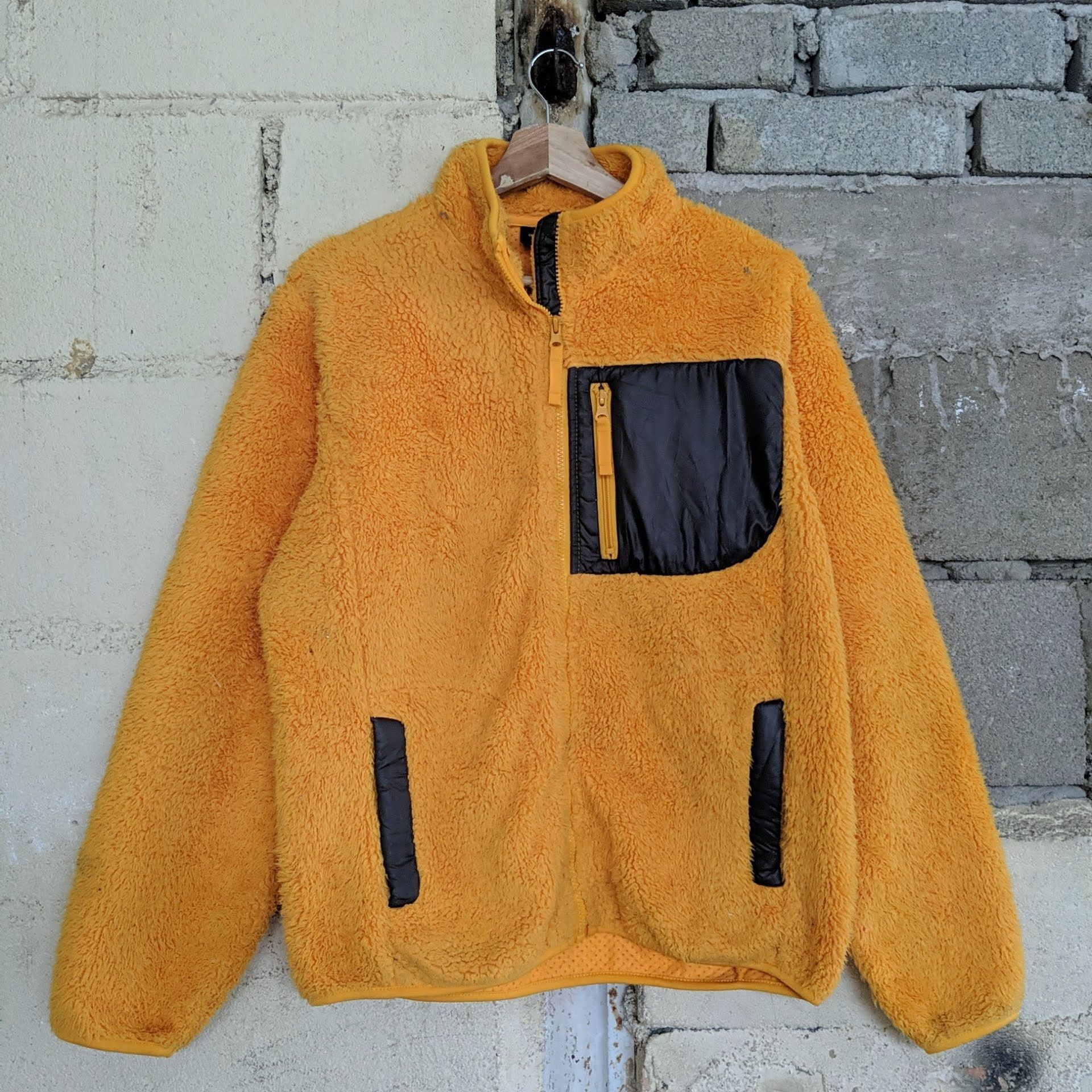 Japanese Brand Grow Sord Retro-x Zip Sherpa Deep Pill Jacket Sheep Rare Size US L / EU 52-54 / 3 - 1 Thumbnail