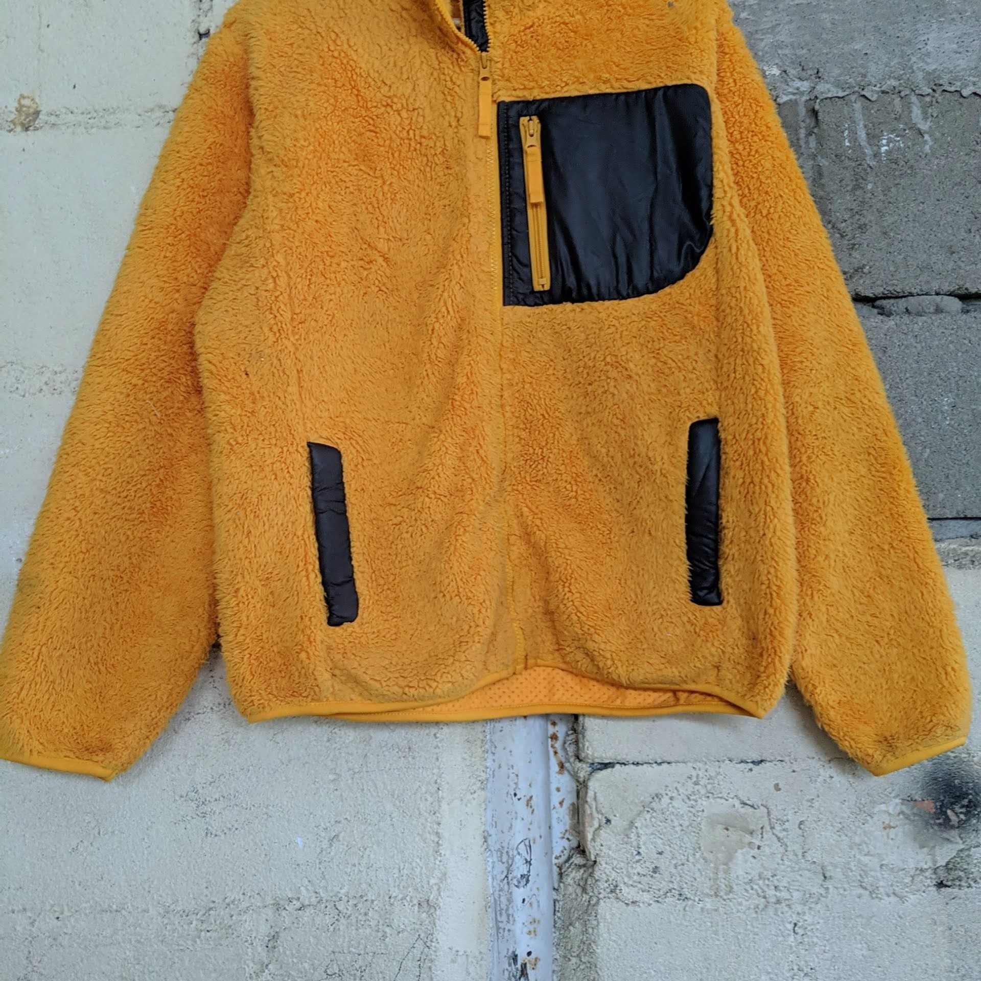 Japanese Brand Grow Sord Retro-x Zip Sherpa Deep Pill Jacket Sheep Rare Size US L / EU 52-54 / 3 - 4 Thumbnail