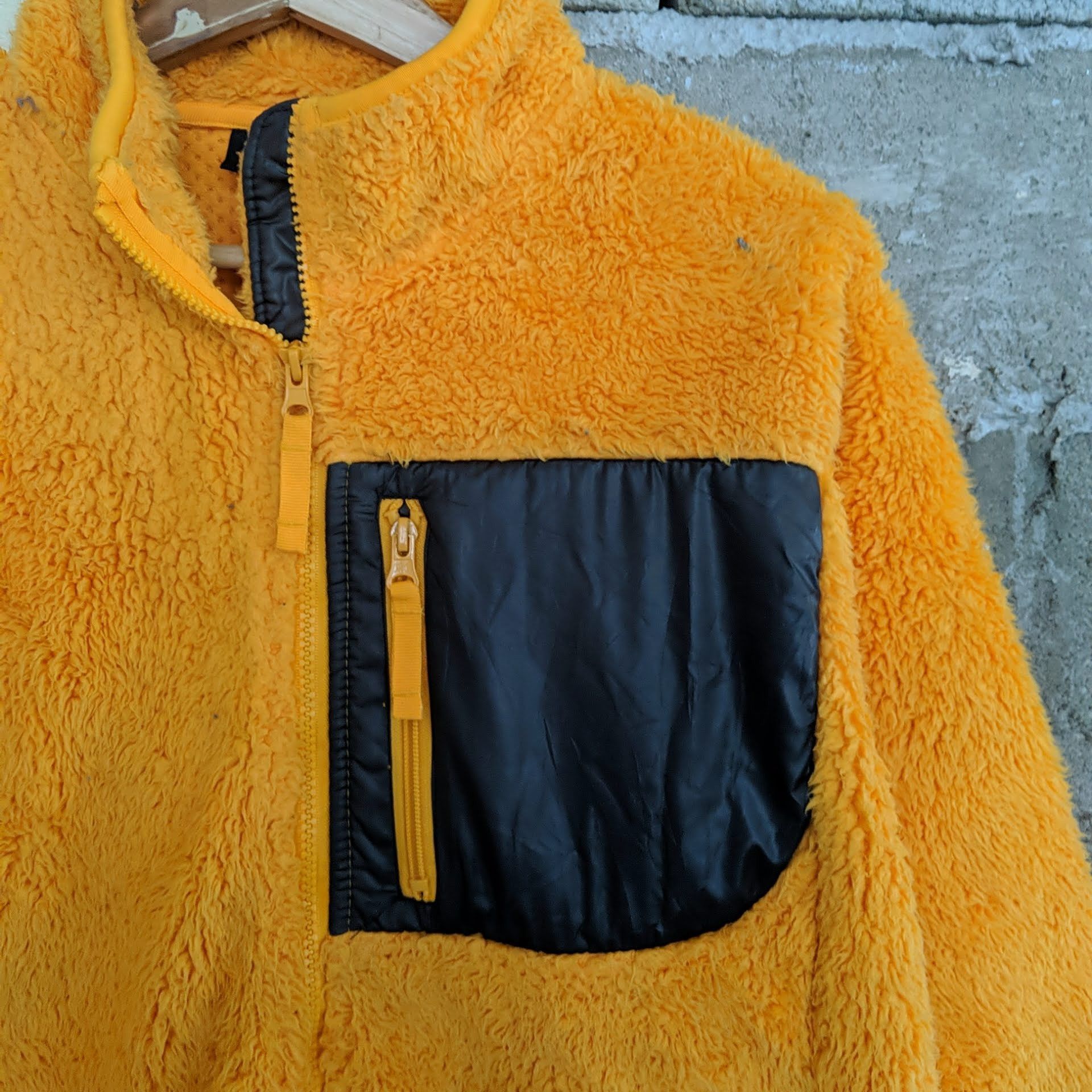 Japanese Brand Grow Sord Retro-x Zip Sherpa Deep Pill Jacket Sheep Rare Size US L / EU 52-54 / 3 - 6 Thumbnail