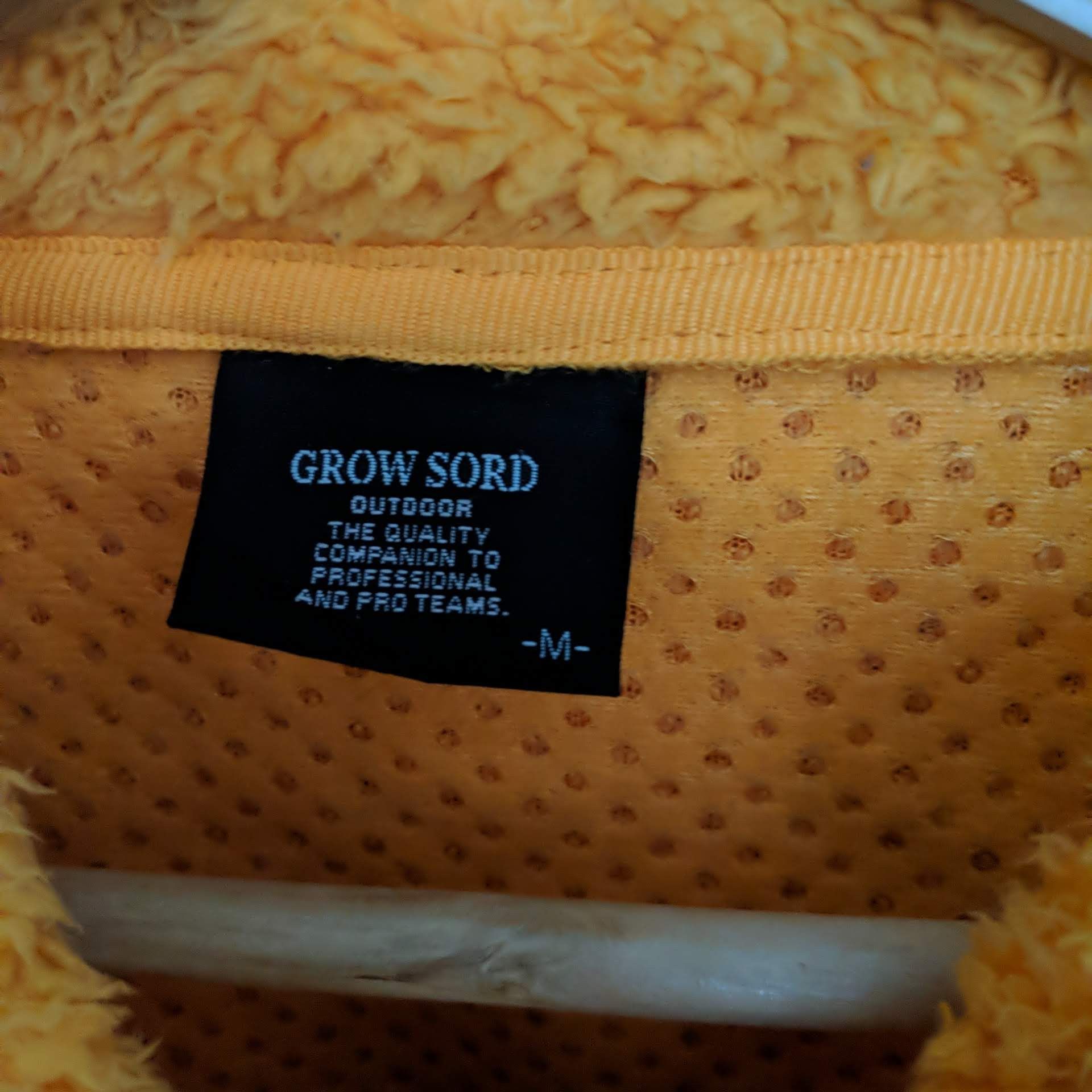 Japanese Brand Grow Sord Retro-x Zip Sherpa Deep Pill Jacket Sheep Rare Size US L / EU 52-54 / 3 - 7 Thumbnail