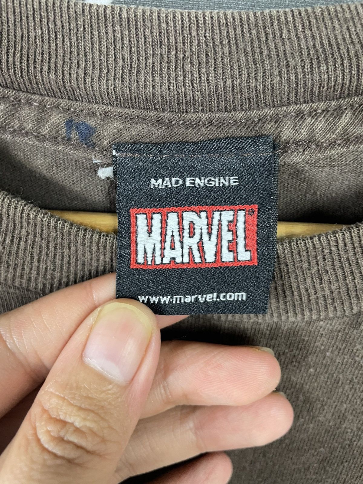 Mad Engine Vintage Marvel Mad Engine Punisher Logo Shirt Size US XL / EU 56 / 4 - 3 Thumbnail