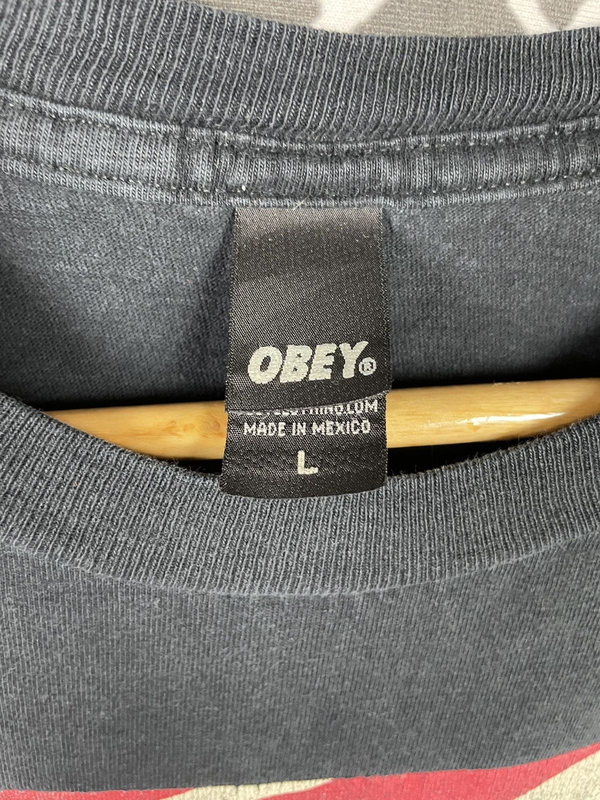 Obey OBEY TSHIRT Size US L / EU 52-54 / 3 - 3 Thumbnail