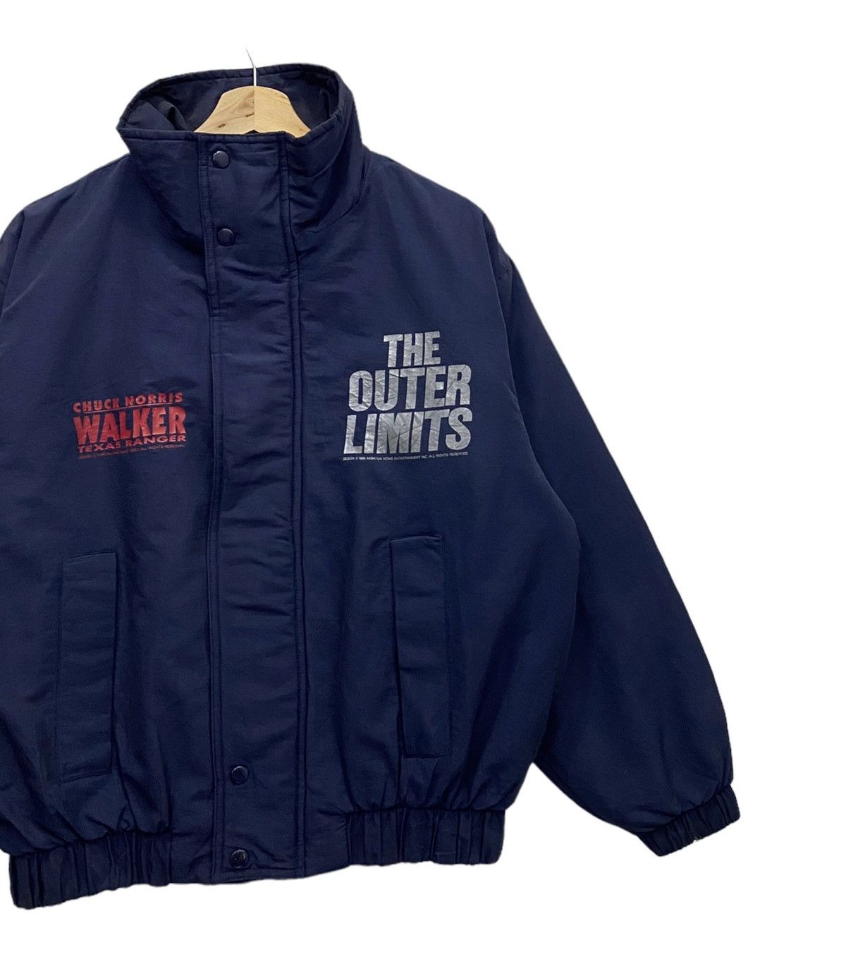 Vintage × Warner Bros VINTAGE 1996 CHUCK NORRIS WALKER TEXAS RANGER MOVIE JACKET Size US XL / EU 56 / 4 - 7 Thumbnail