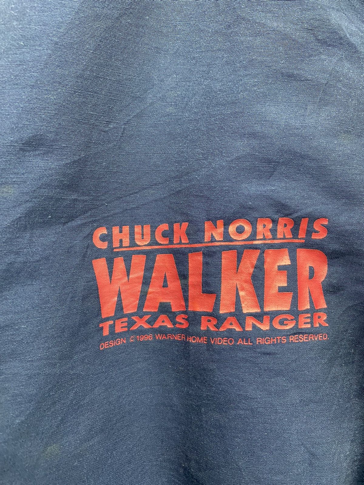 Vintage × Warner Bros VINTAGE 1996 CHUCK NORRIS WALKER TEXAS RANGER MOVIE JACKET Size US XL / EU 56 / 4 - 10 Thumbnail