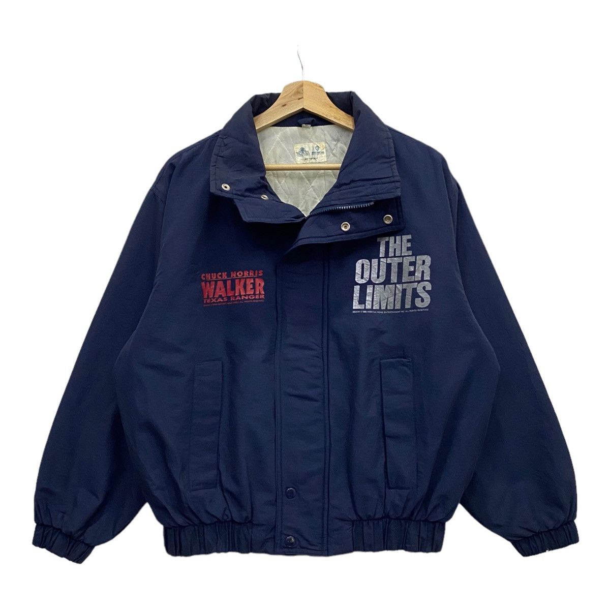 Vintage × Warner Bros VINTAGE 1996 CHUCK NORRIS WALKER TEXAS RANGER MOVIE JACKET Size US XL / EU 56 / 4 - 4 Thumbnail