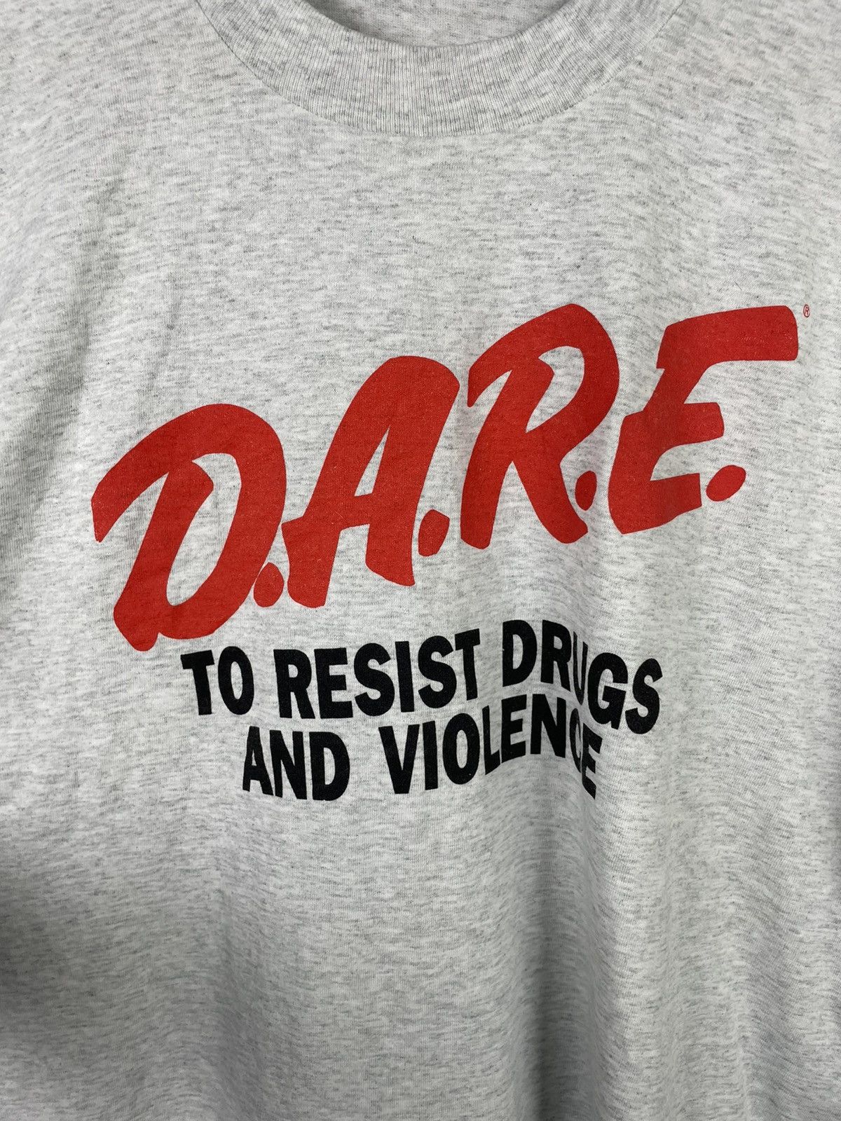 D.A.R.E VINTAGE DARE T-SHIRT | D.A.R.E. To Keep Kids Off Drugs Size US L / EU 52-54 / 3 - 2 Thumbnail