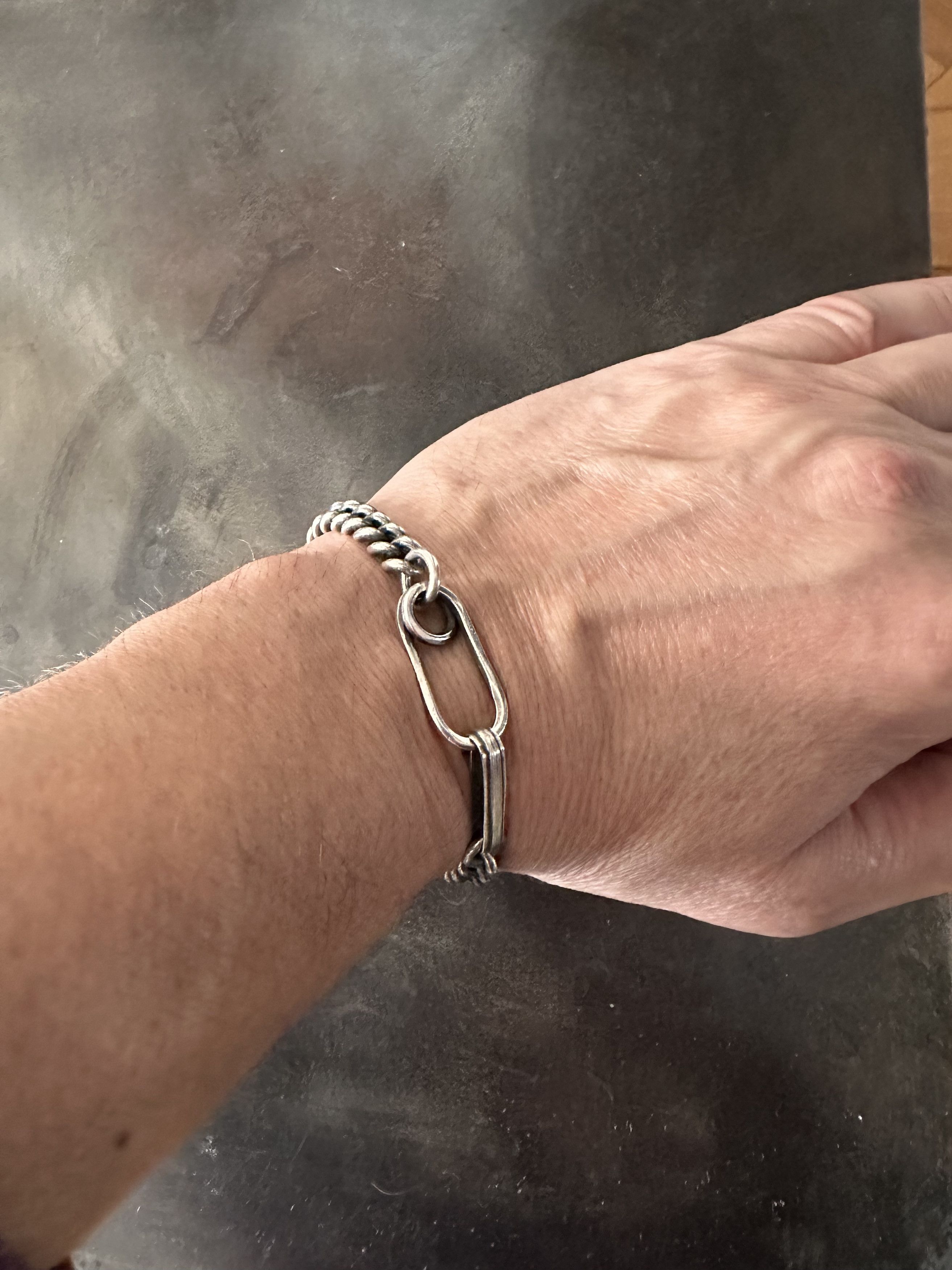 Werkstatt Munchen Werkstatt München Silver Curl Bracelet SIZE-S | Grailed