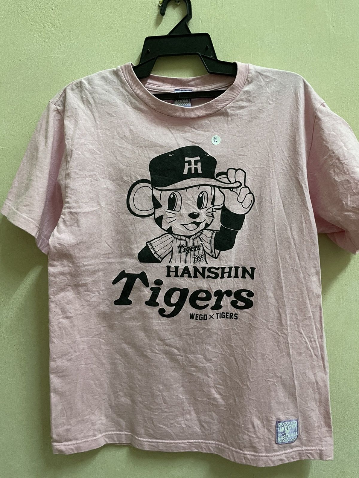 Japanese Brand Wego x Hanshin Tigers Tshirt Size US M / EU 48-50 / 2 - 2 Thumbnail