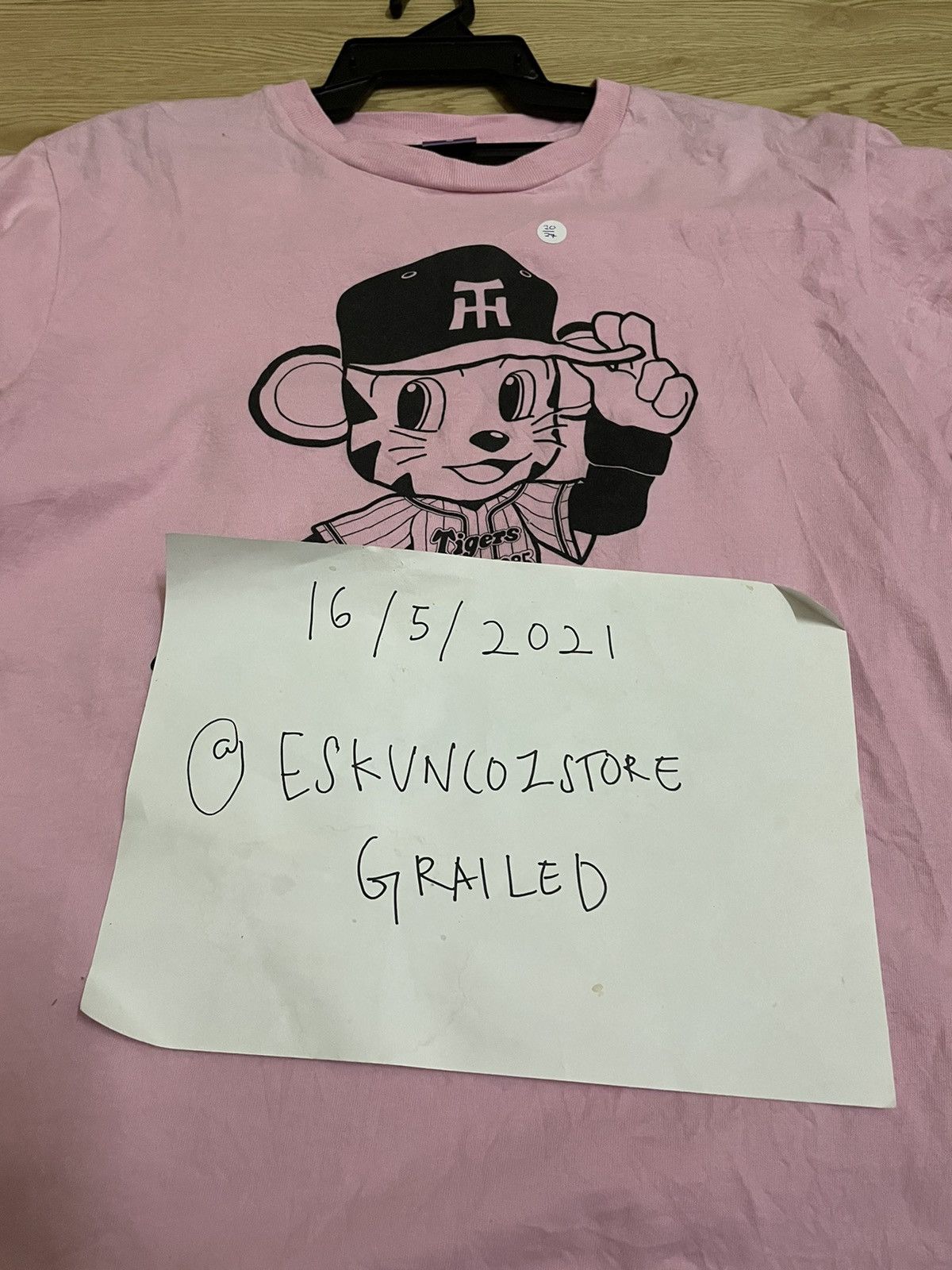 Japanese Brand Wego x Hanshin Tigers Tshirt Size US M / EU 48-50 / 2 - 6 Thumbnail