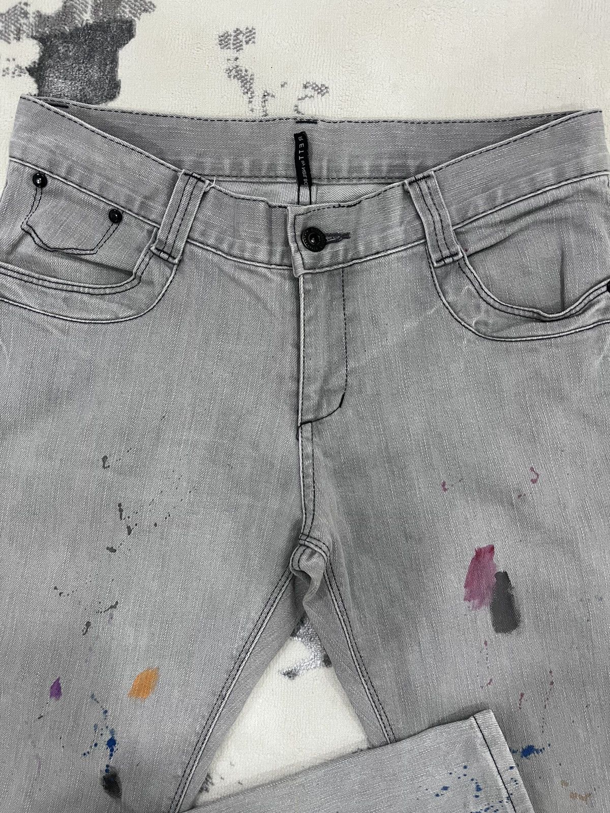 Neil Barrett Painting Jeans Blackbarrett by Neil barrett Size US 31 - 4 Thumbnail