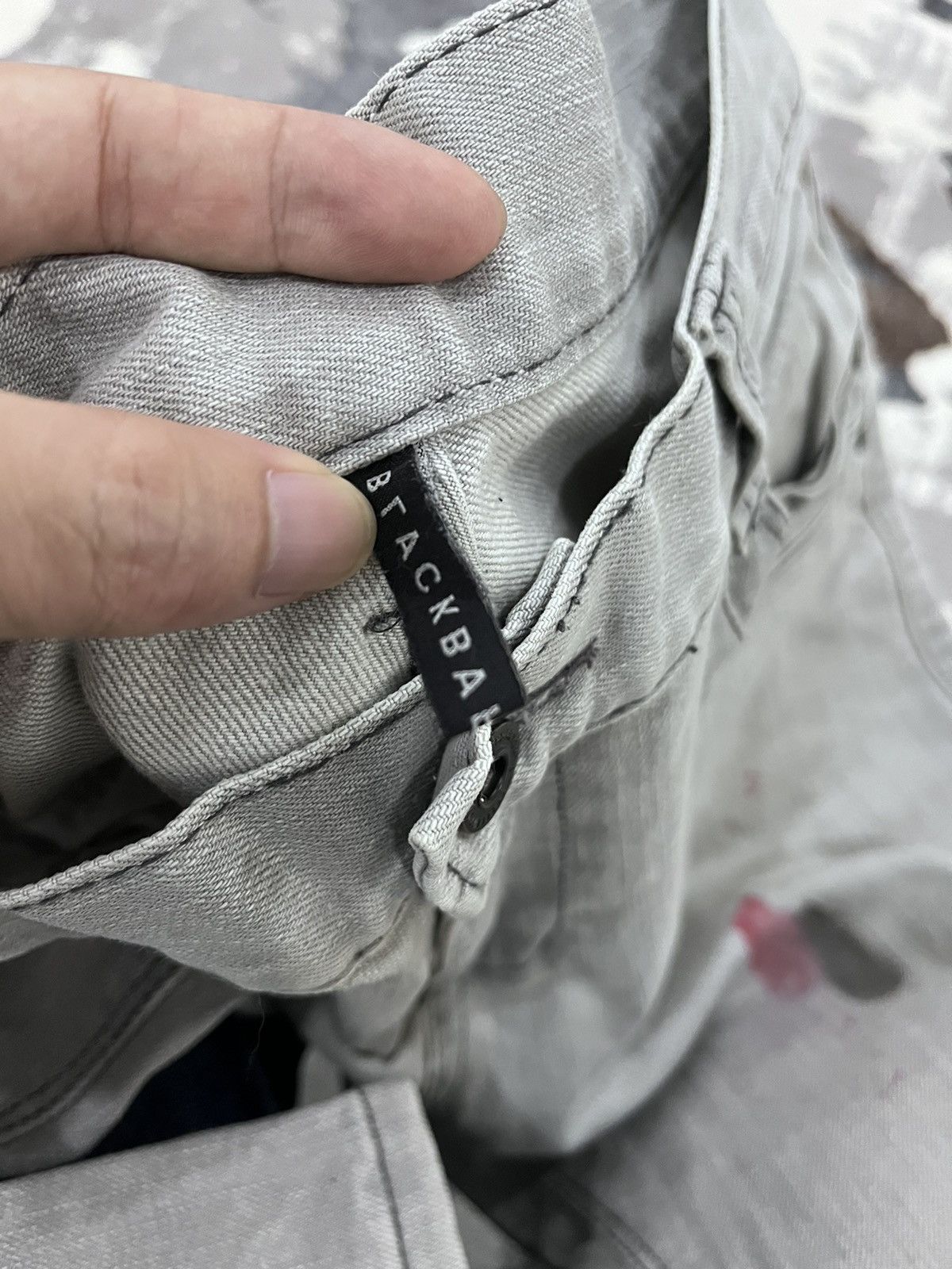 Neil Barrett Painting Jeans Blackbarrett by Neil barrett Size US 31 - 9 Thumbnail
