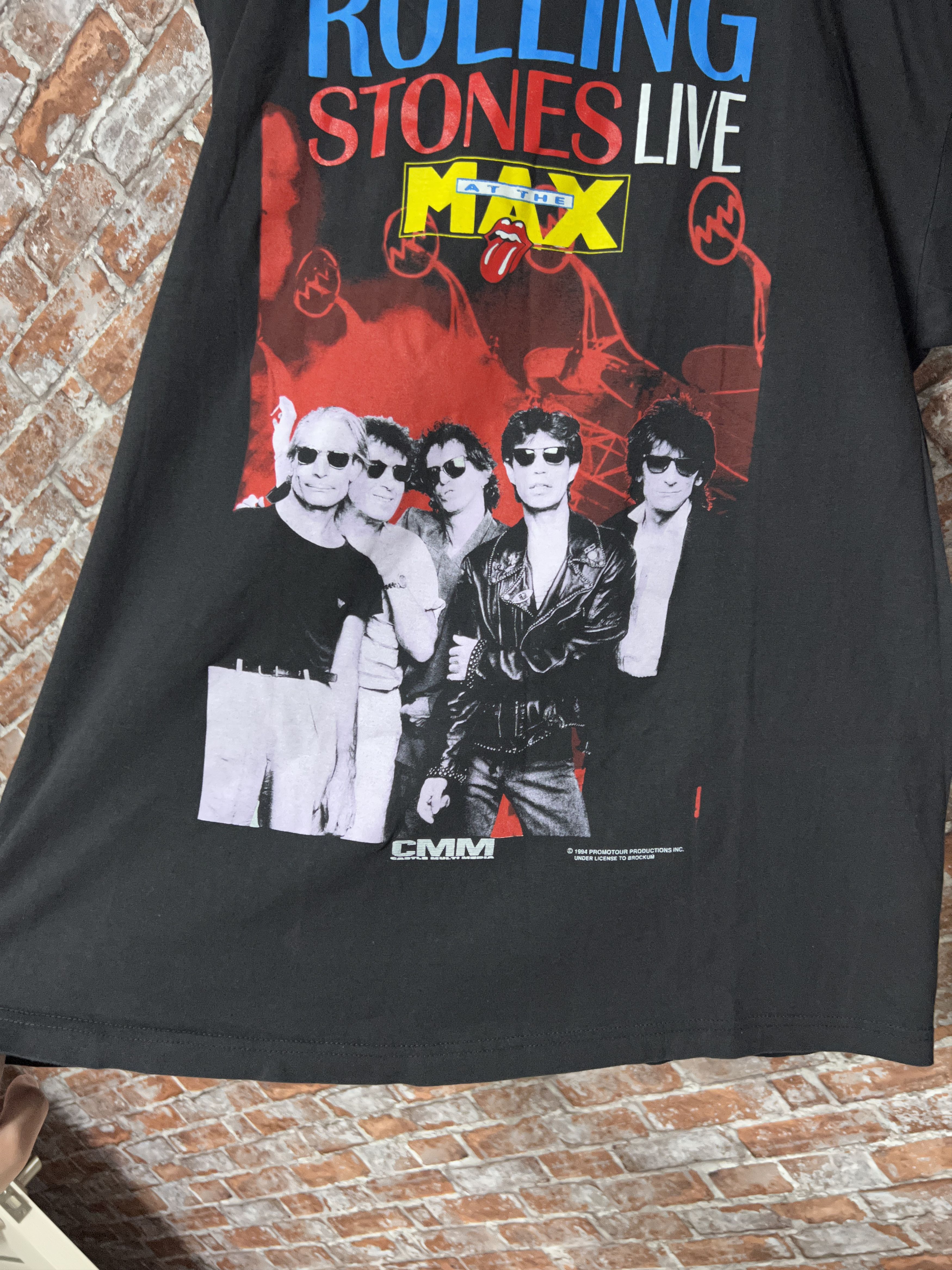 Band Tees × Vintage Vintage 1994 Rolling Stones Rock band T-shirt Size US XL / EU 56 / 4 - 11 Thumbnail