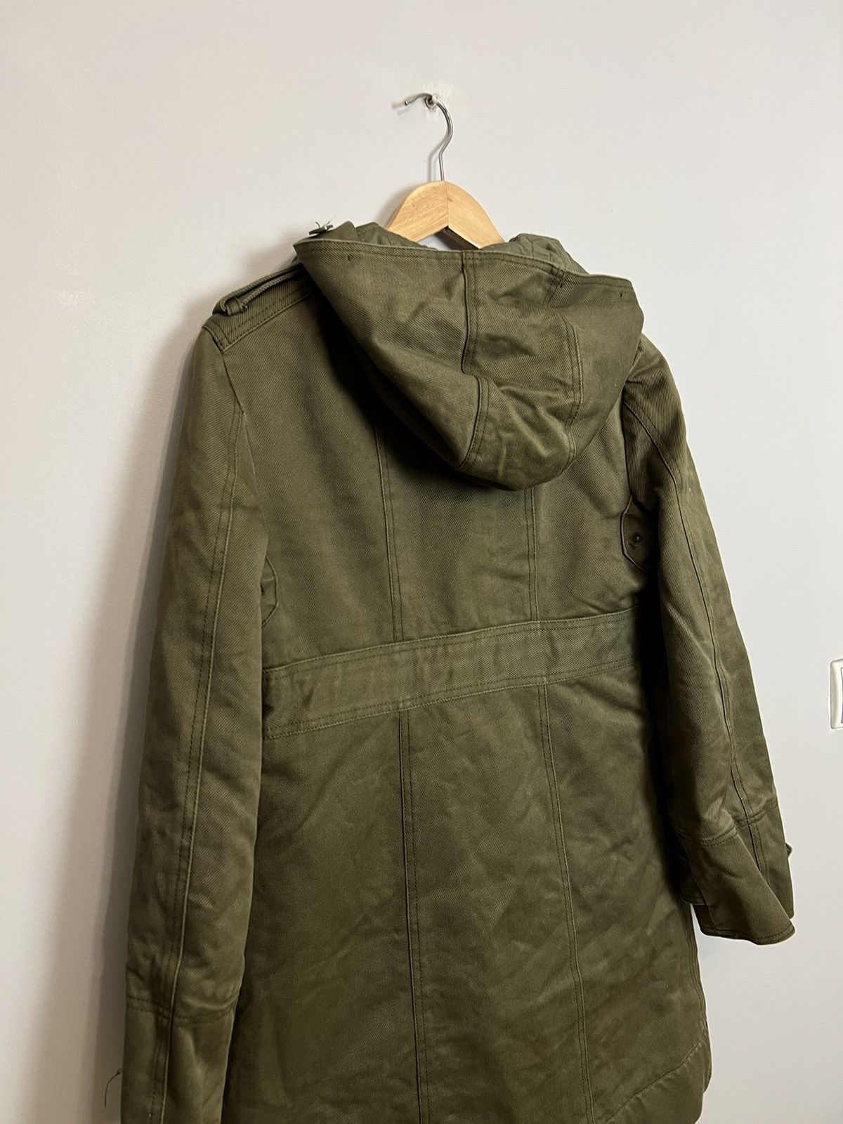 Marc by Marc Jacobs Marc by MARC JACOBS Khaki Cargo Coat Jacket XS Designer Size XS / US 0-2 / IT 36-38 - 4 Thumbnail