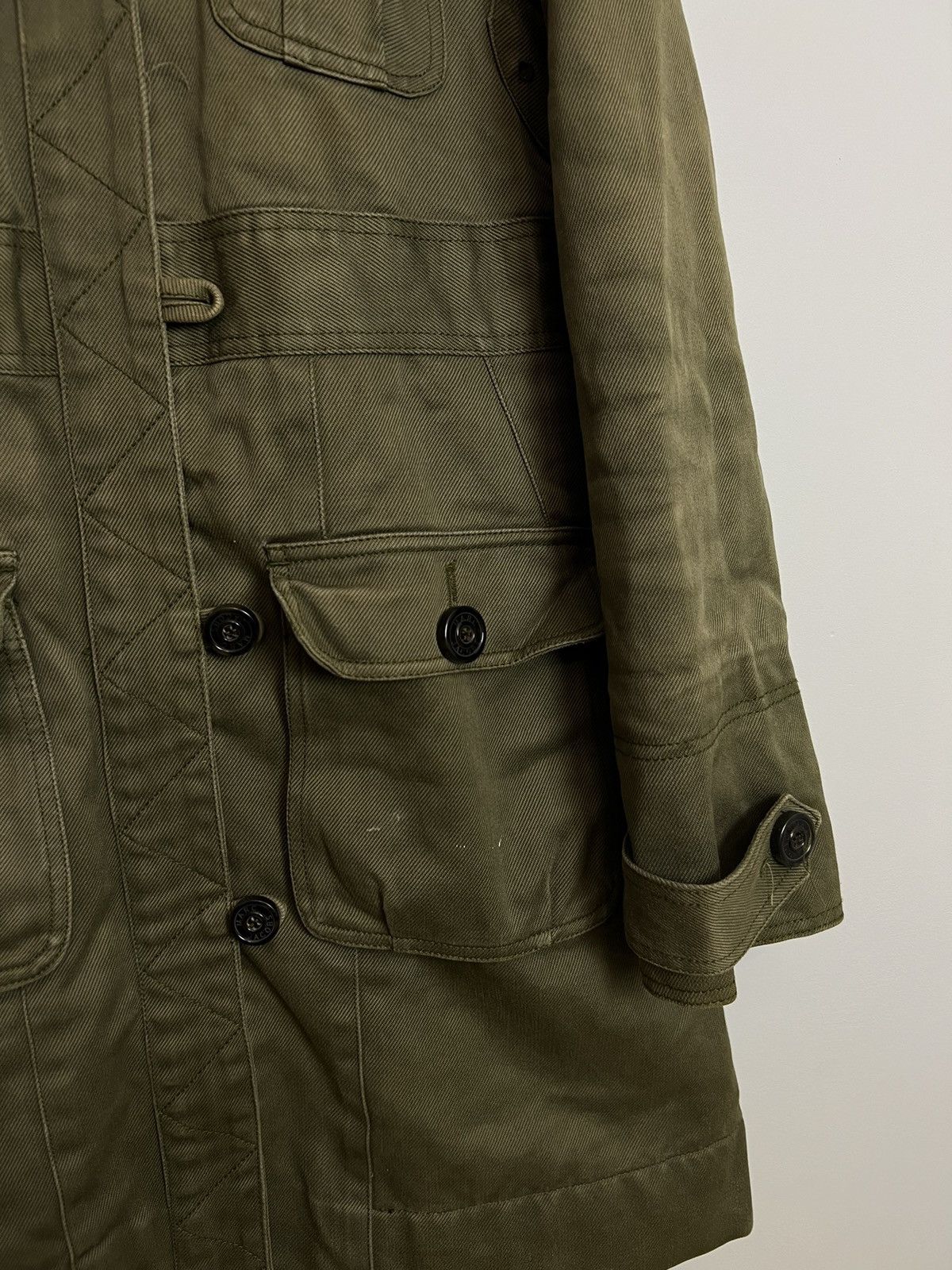Marc by Marc Jacobs Marc by MARC JACOBS Khaki Cargo Coat Jacket XS Designer Size XS / US 0-2 / IT 36-38 - 3 Thumbnail