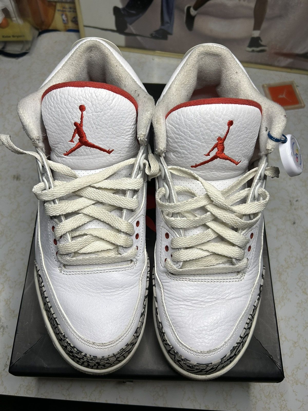 Jordan Retro 3 ‘white cement 88”