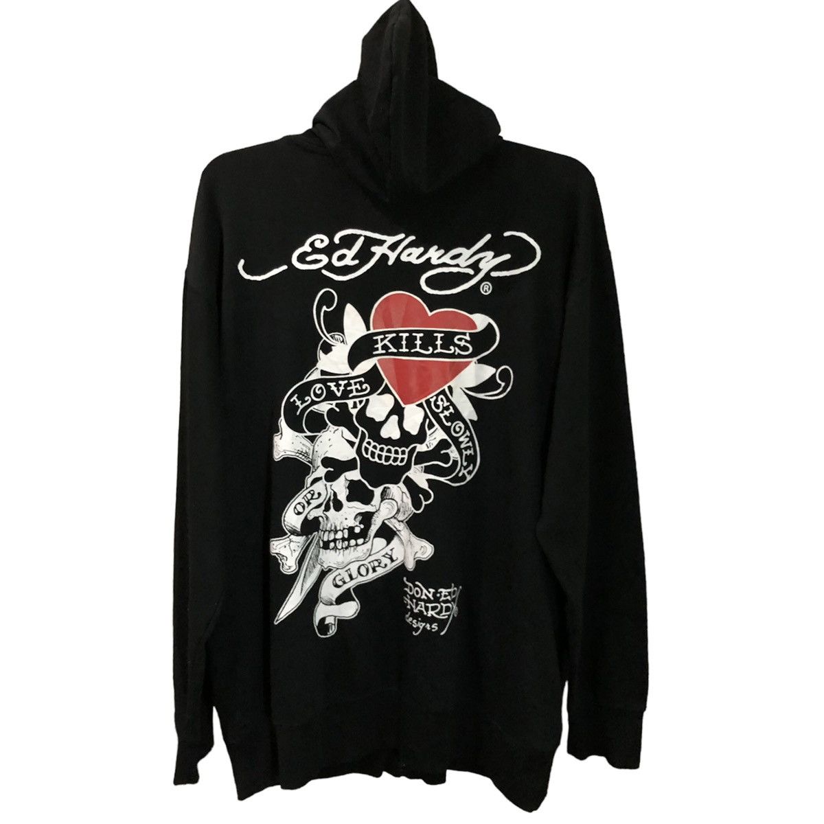 Christian Audigier Ed Hardy Hoodie Size US L / EU 52-54 / 3 - 1 Thumbnail