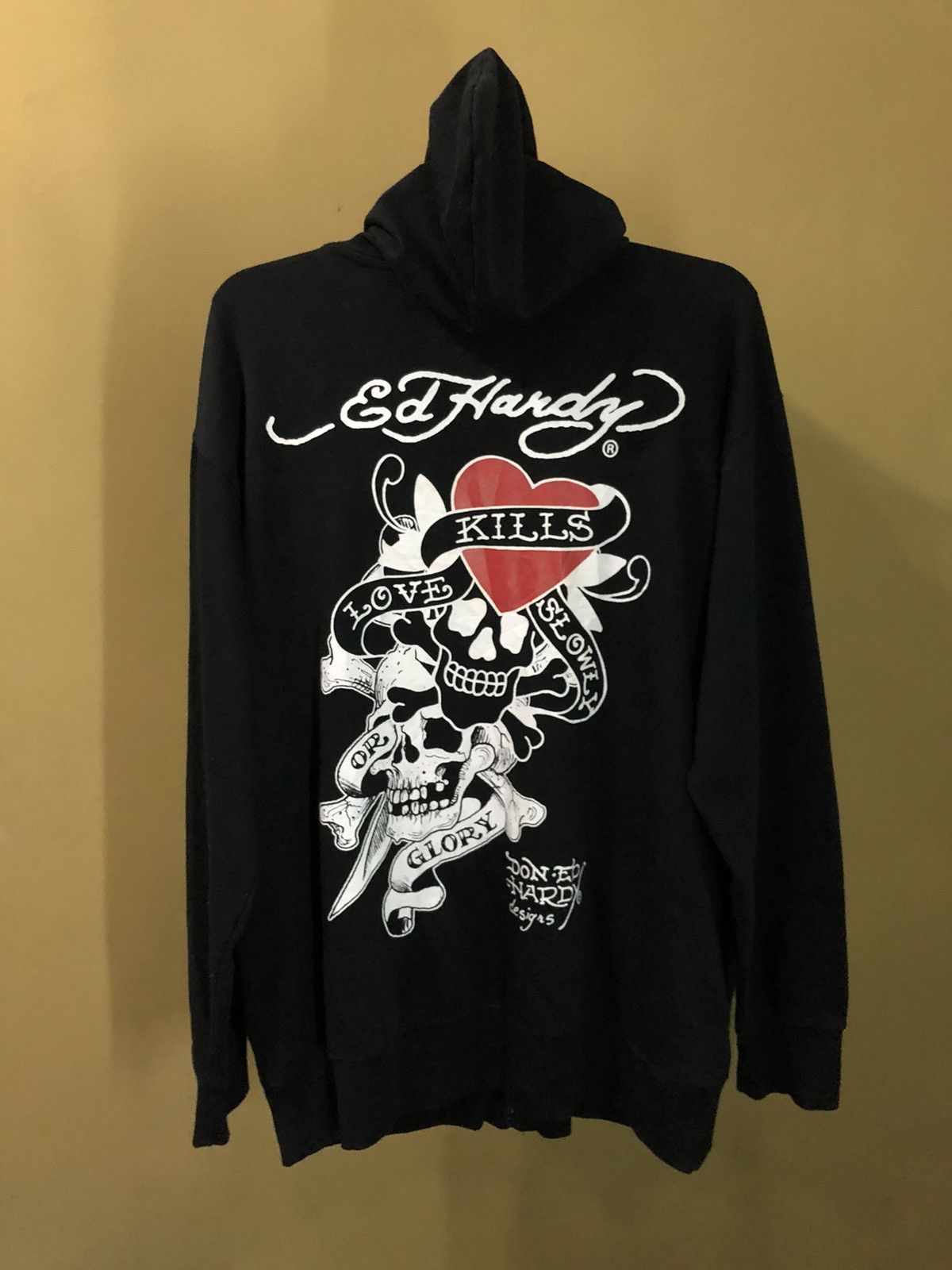 Christian Audigier Ed Hardy Hoodie Size US L / EU 52-54 / 3 - 5 Thumbnail