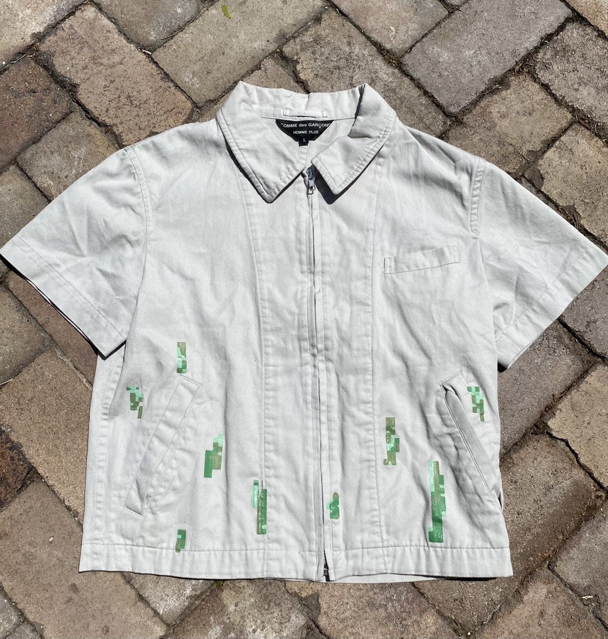 Comme des Garcons AD2000 cropped zip up shirt Size US M / EU 48-50 / 2 - 1 Thumbnail