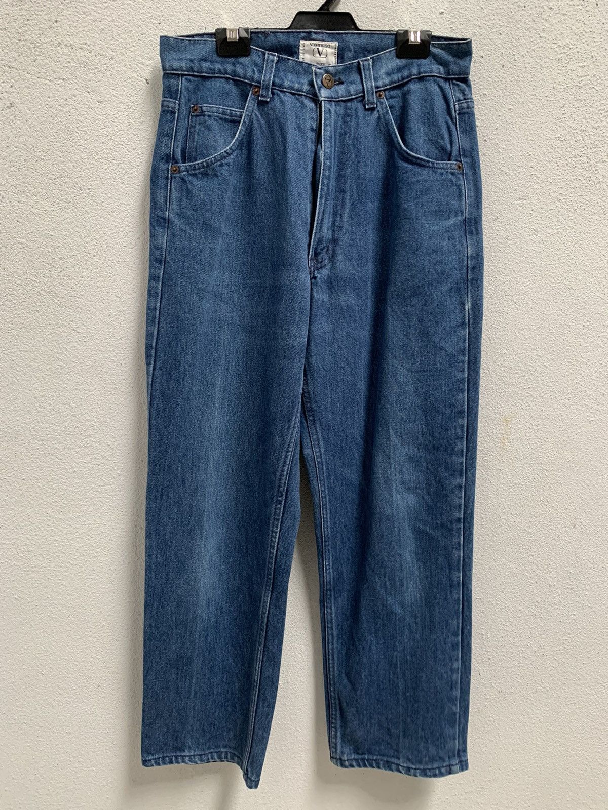 Valentino Vintage Valentino Denim Pants Size US 29 - 3 Thumbnail
