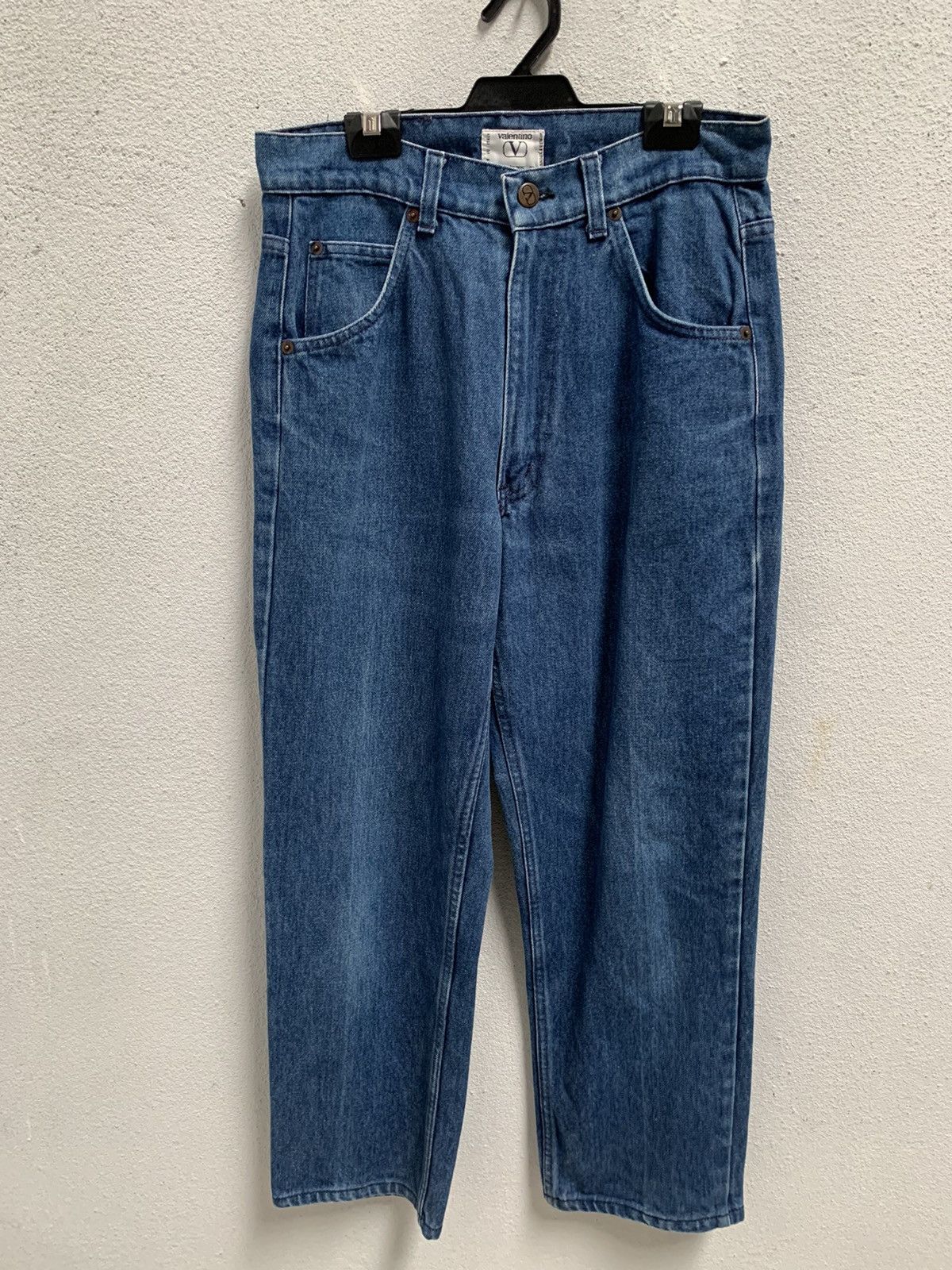 Valentino Vintage Valentino Denim Pants Size US 29 - 7 Thumbnail