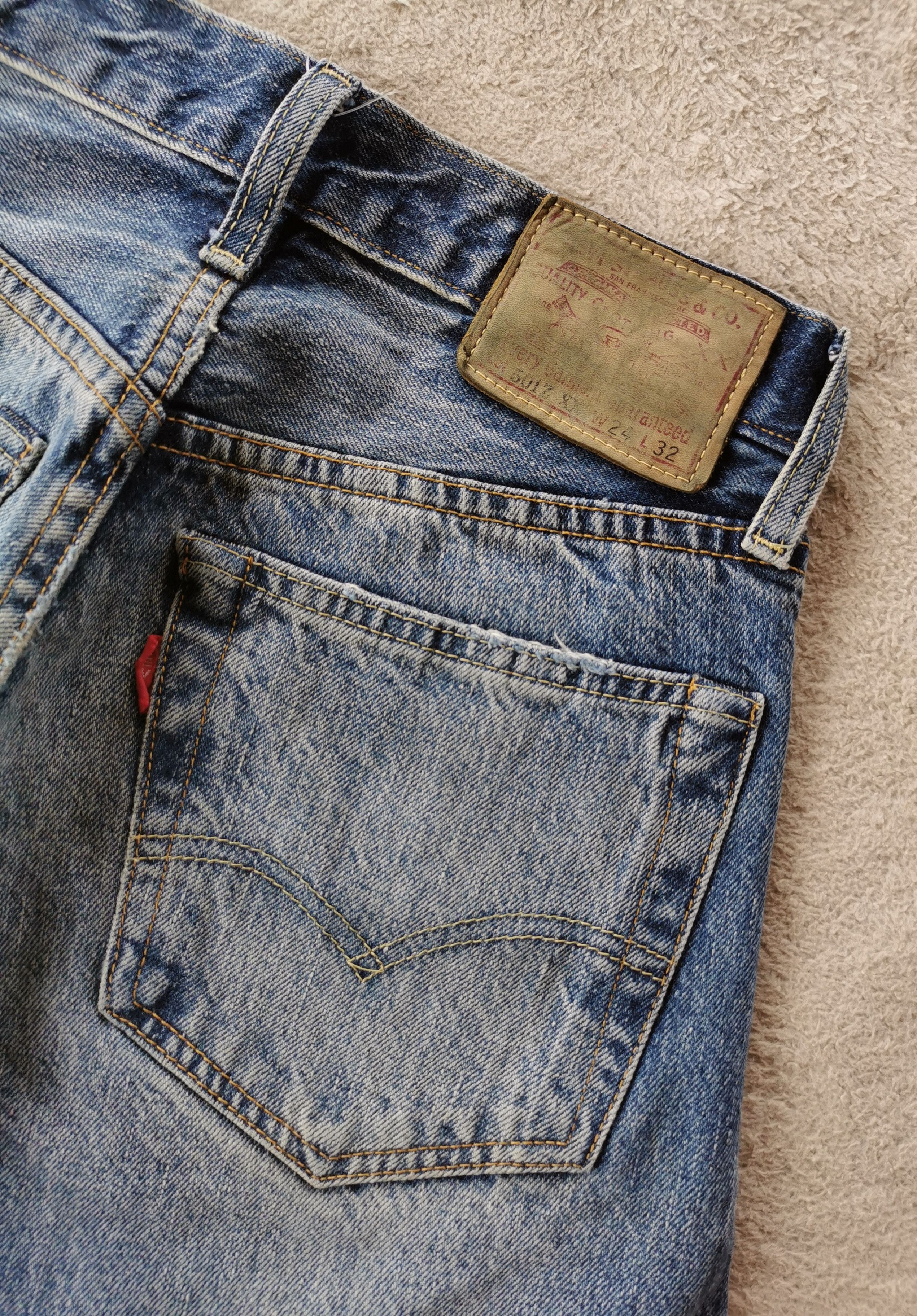 Levi's Vintage Clothing Levis LVC Lot 501Z XX Big E Selvedge Jeans Size US 26 / EU 42 - 7 Thumbnail