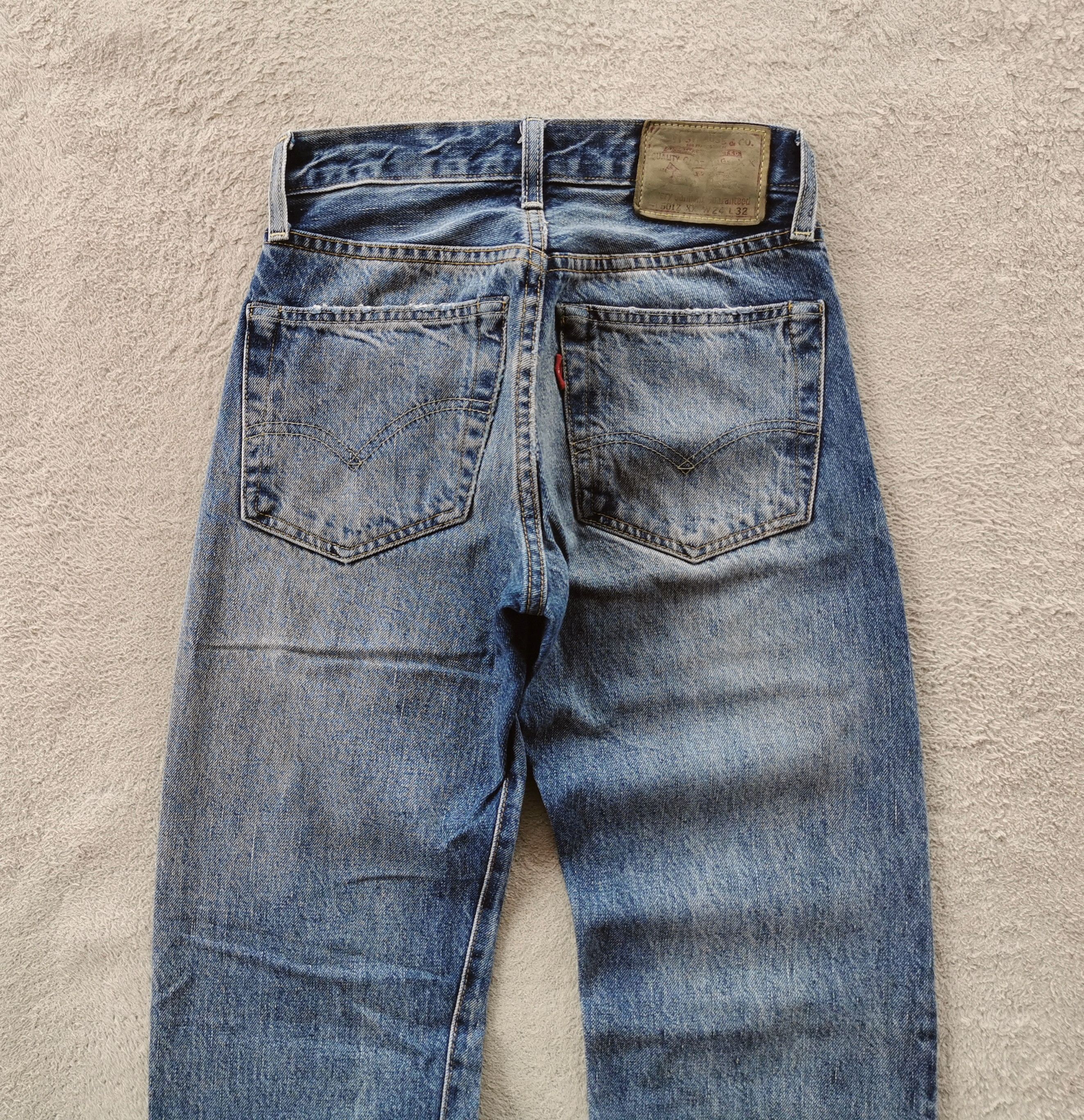 Levi's Vintage Clothing Levis LVC Lot 501Z XX Big E Selvedge Jeans Size US 26 / EU 42 - 6 Thumbnail
