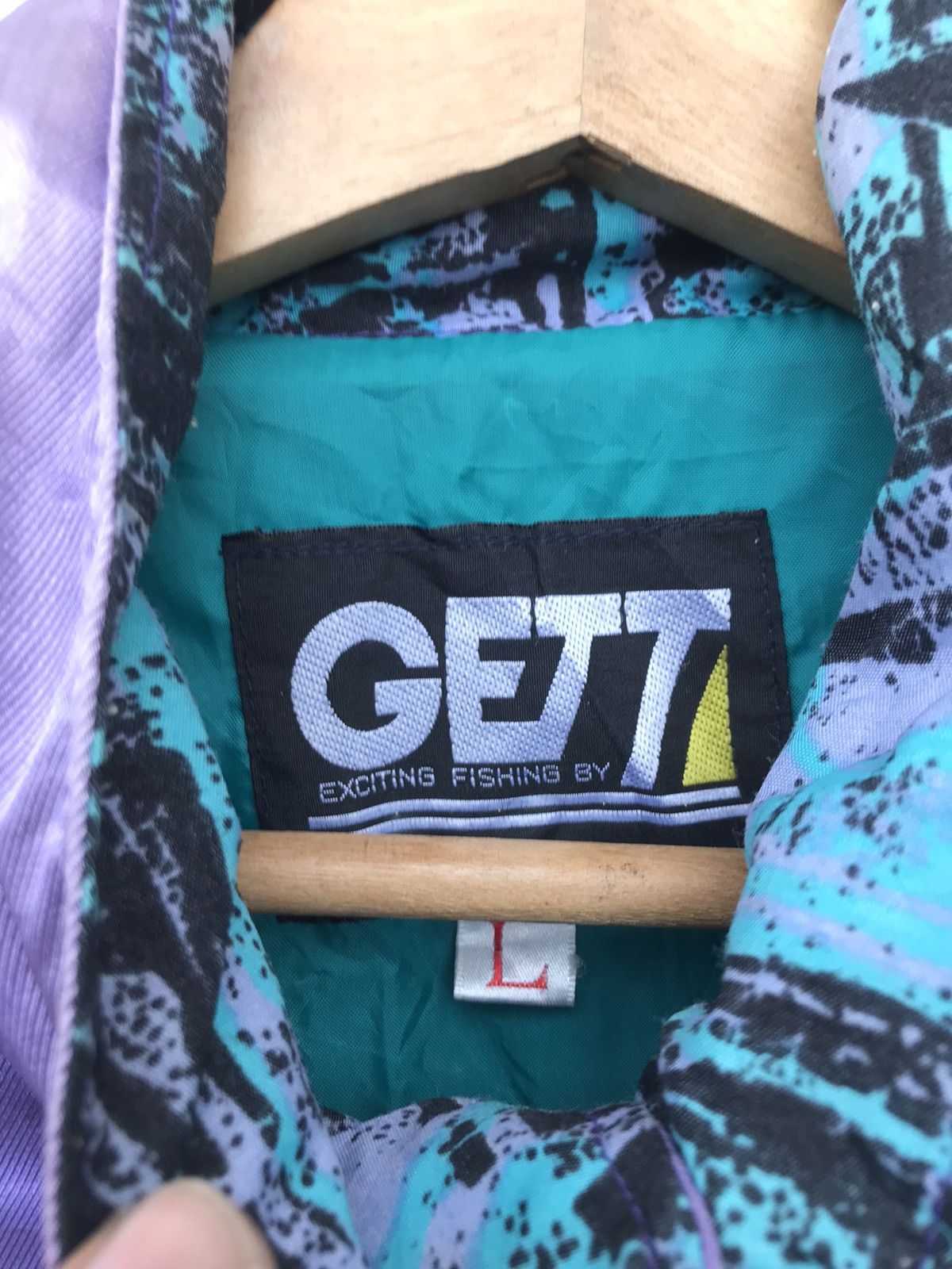 Japanese Brand × Vintage Japanese Vintage Gett Camp Bell Bomber Jacket Size US M / EU 48-50 / 2 - 3 Thumbnail