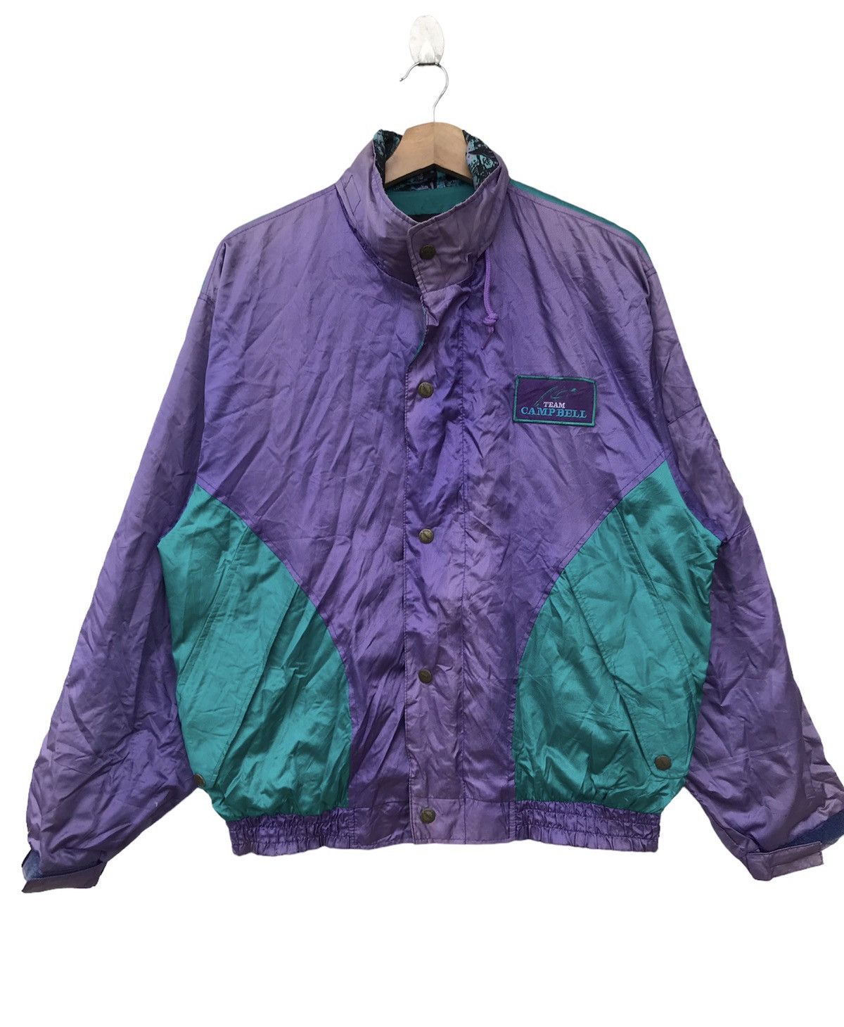 Japanese Brand × Vintage Japanese Vintage Gett Camp Bell Bomber Jacket Size US M / EU 48-50 / 2 - 1 Thumbnail