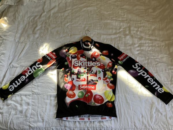 Supreme Supreme Skittles Castelli Cycling Jersey | Grailed