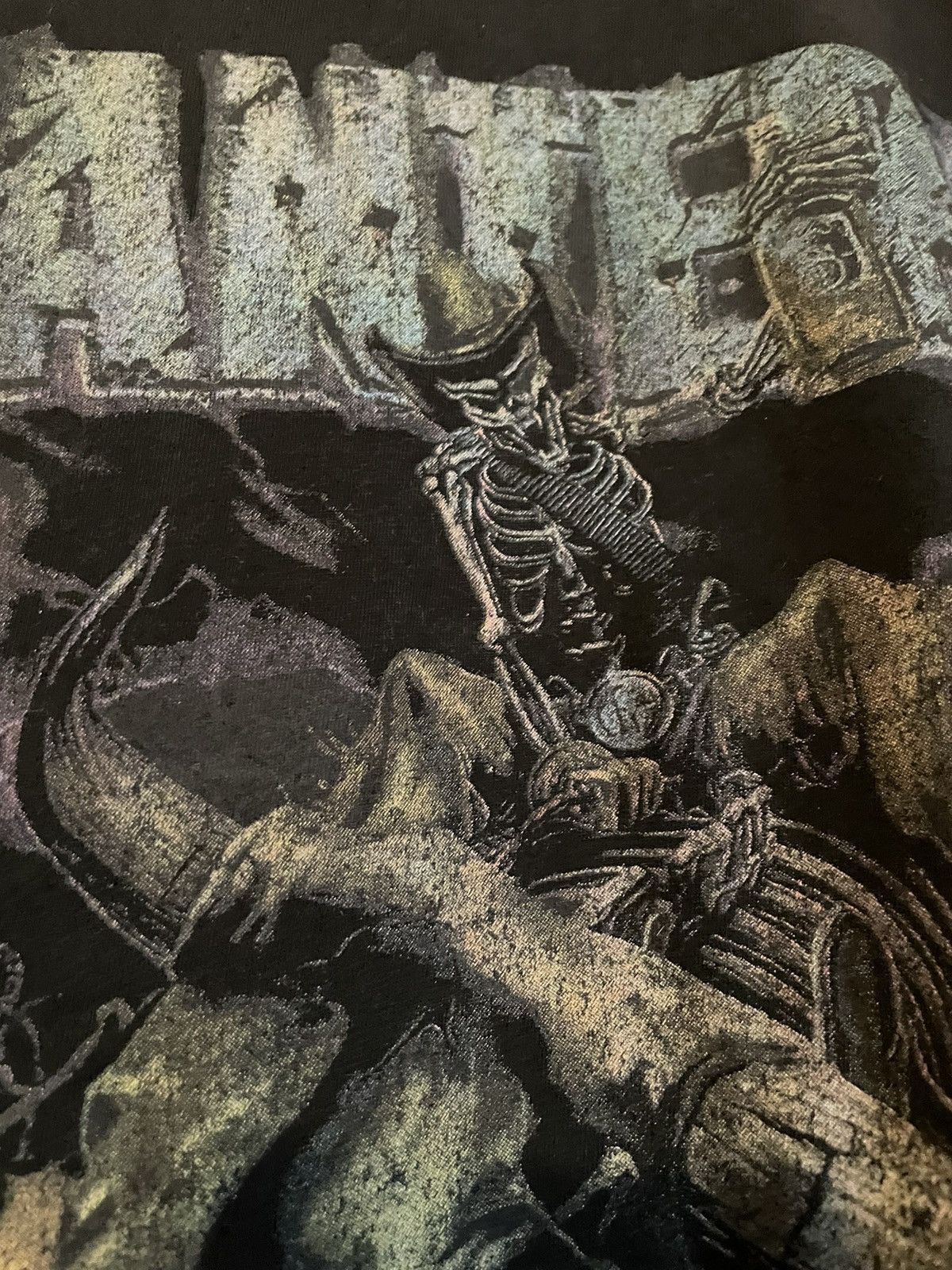 Band Tees Pantera Cowboys from Hell skeleton rodeo trash metal t-shirt Size US XL / EU 56 / 4 - 3 Thumbnail