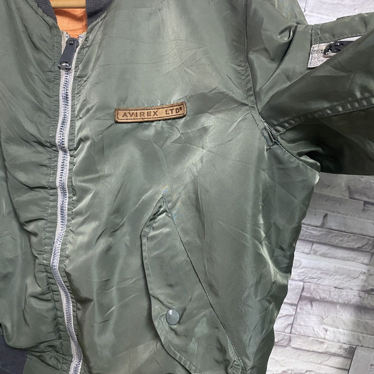 Avirex Vintage Avirex MA-1 Flight Jacket Made in USA Size US M / EU 48-50 / 2 - 10 Thumbnail