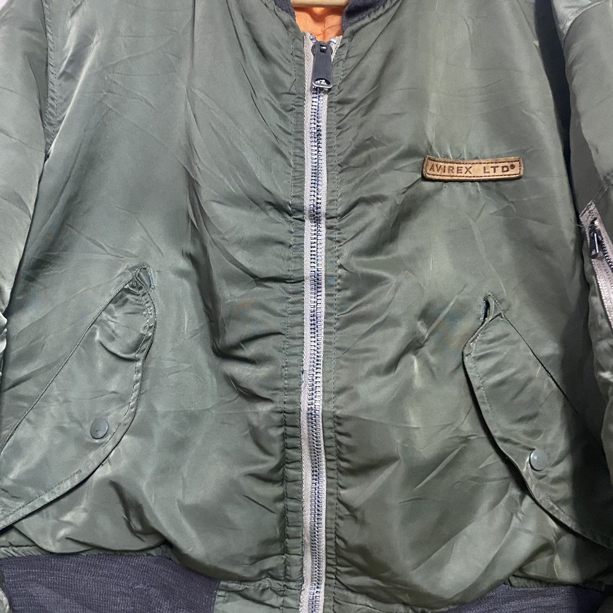 Vintage 80s Avirex MA-1 Flight Jacket Made in USA