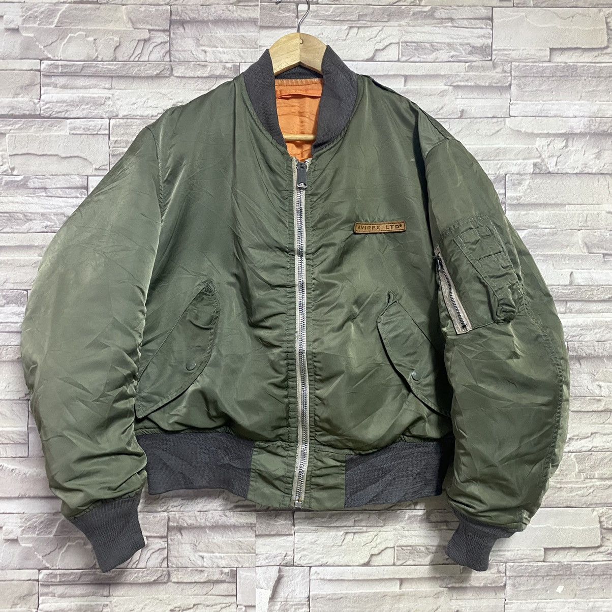 Avirex Vintage Avirex MA-1 Flight Jacket Made in USA Size US M / EU 48-50 / 2 - 3 Thumbnail