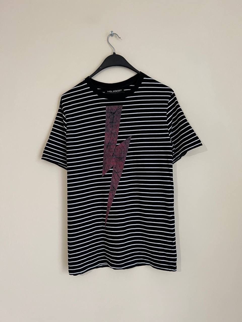 Neil Barrett Neil Barrett Lightning t shirt Size US M / EU 48-50 / 2 - 2 Thumbnail