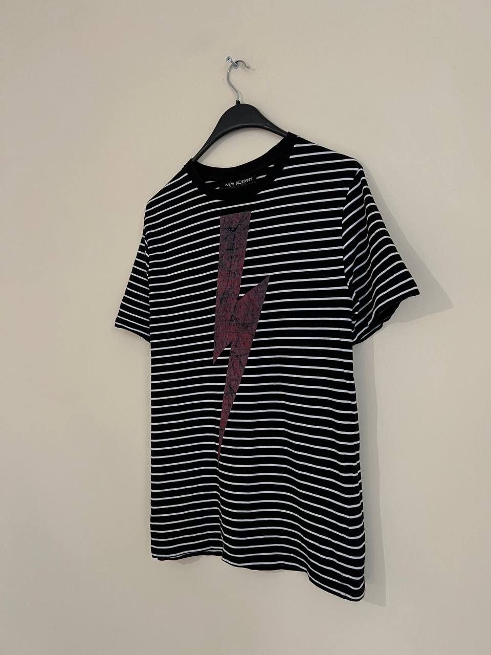 Neil Barrett Neil Barrett Lightning t shirt Size US M / EU 48-50 / 2 - 1 Thumbnail