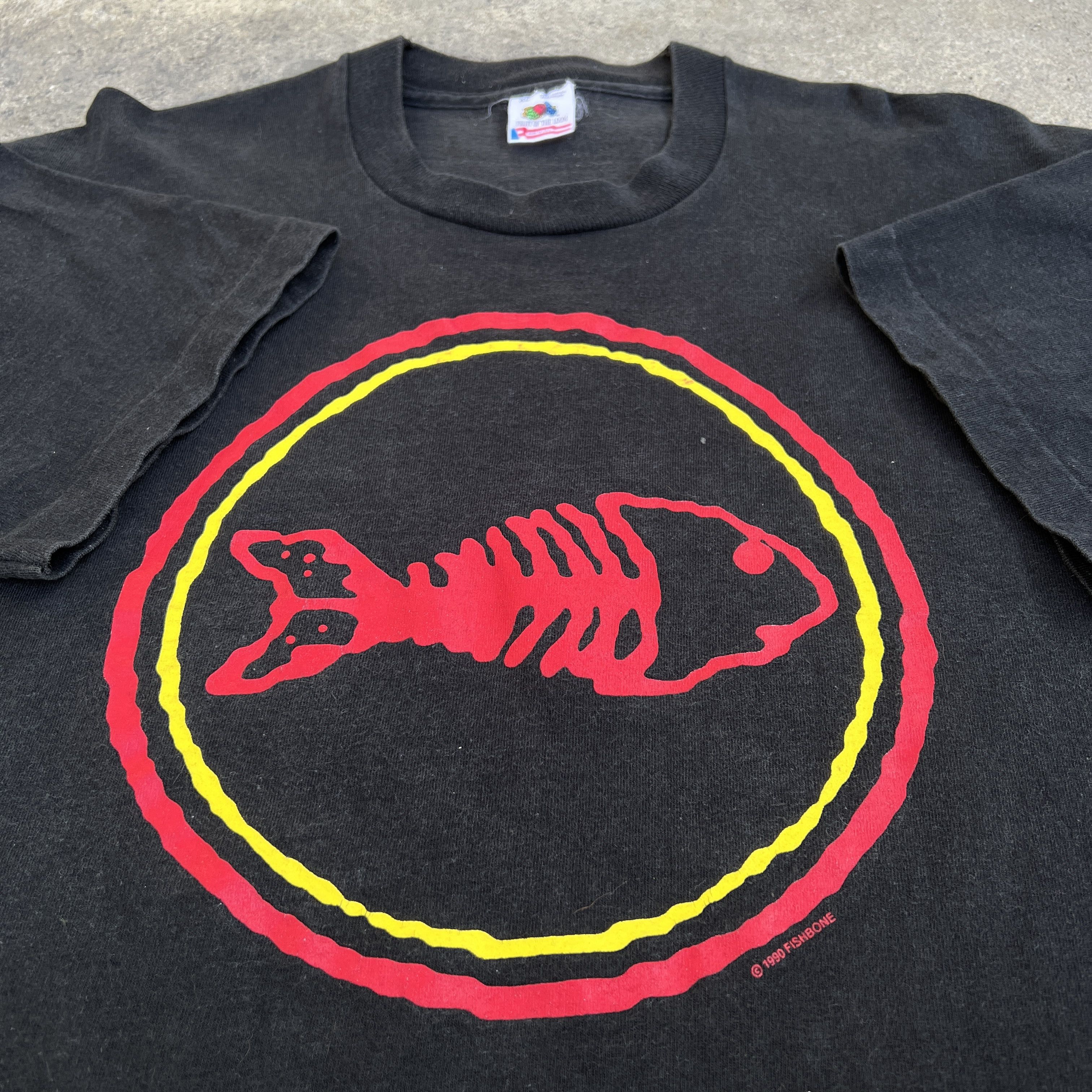 FISHBONE　Tシャツ　90s Lサイズ 中古・古着通販】バンドTシャツ (バンドTシャツ) 90s FISHBONE
