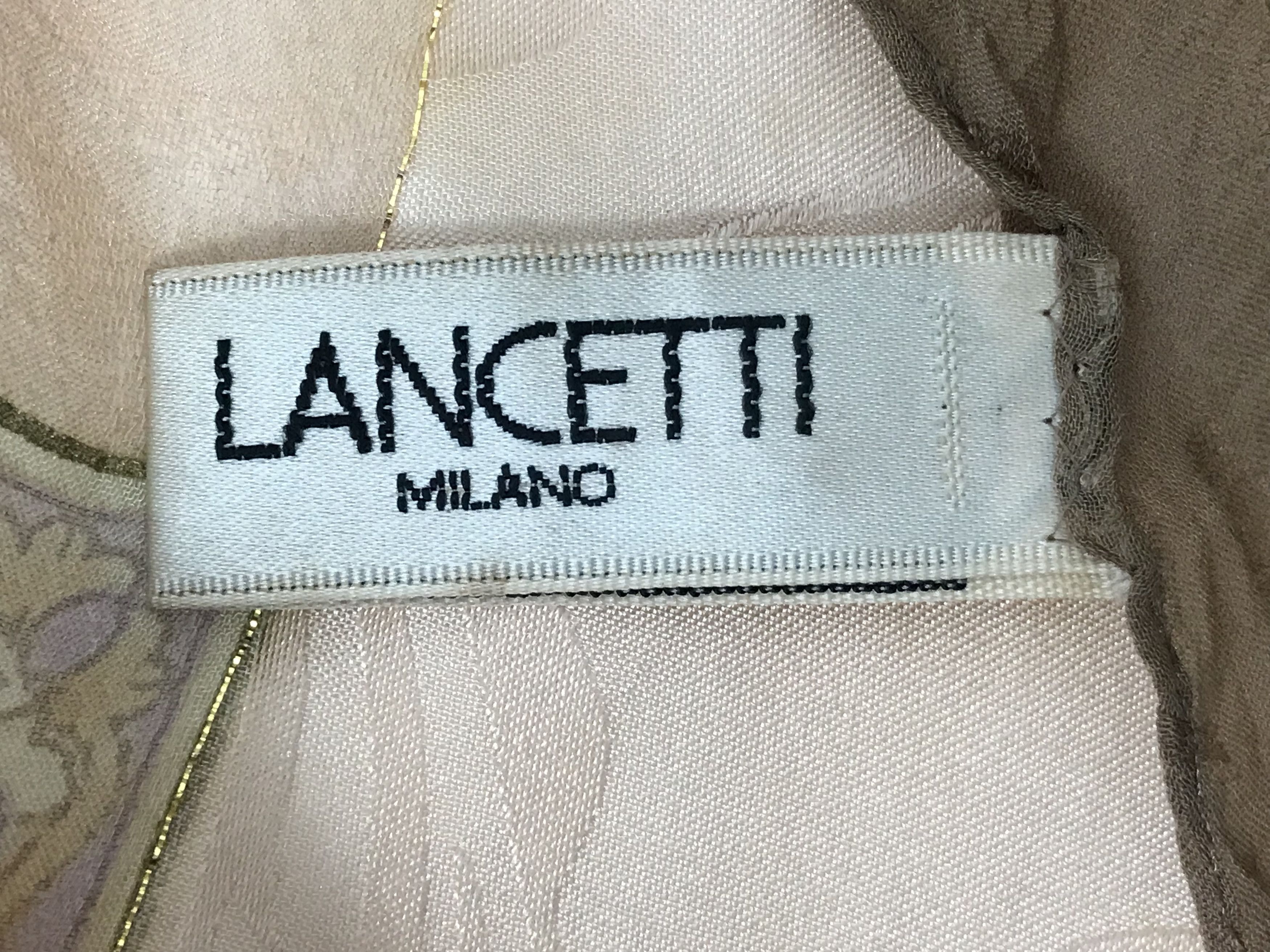 Lancetti Milano silk scarf