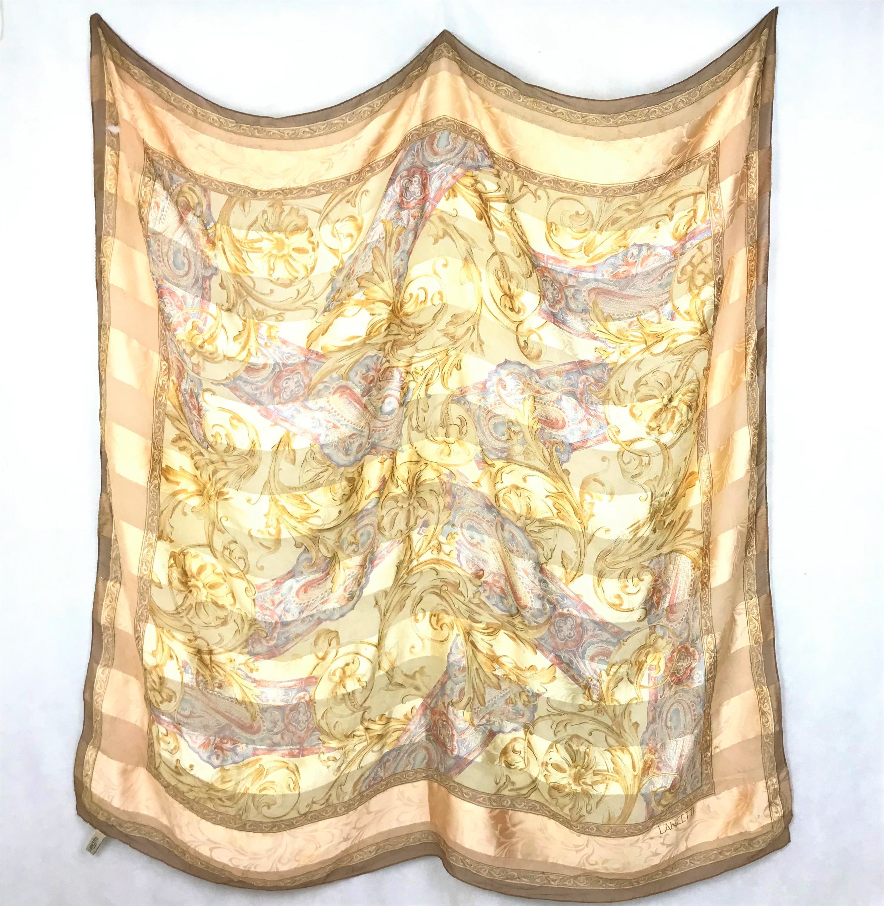 Lancetti Milano silk scarf