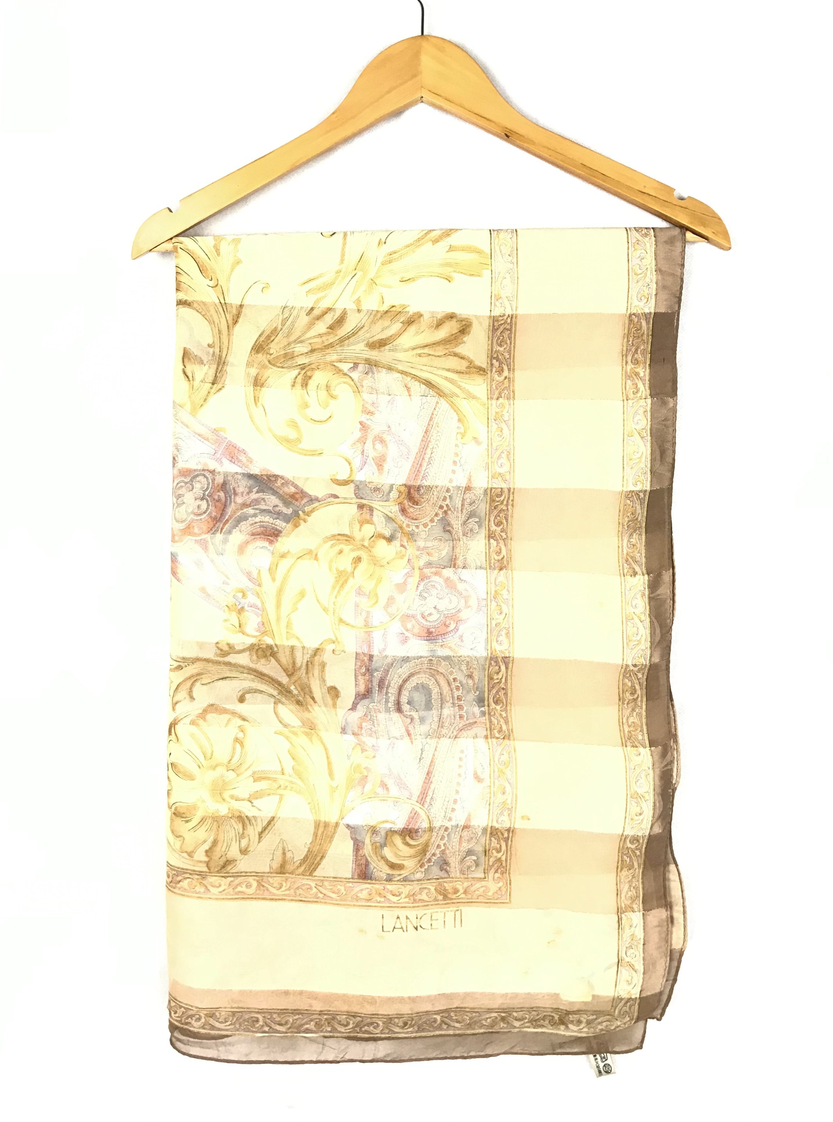 Lancetti Milano silk scarf