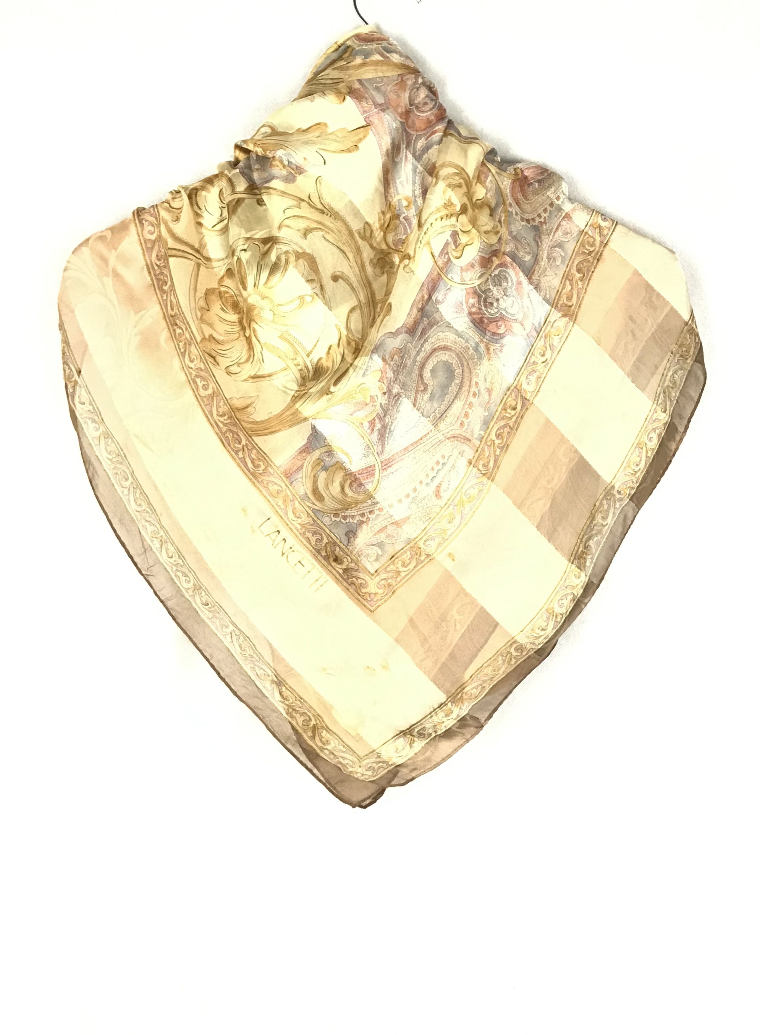 Lancetti Milano silk scarf
