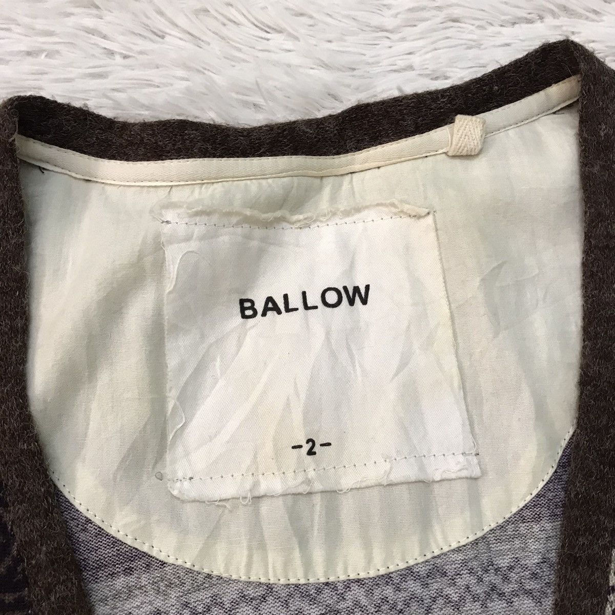 Japanese Brand Ballow Cozy Cardigan Size US M / EU 48-50 / 2 - 13 Thumbnail