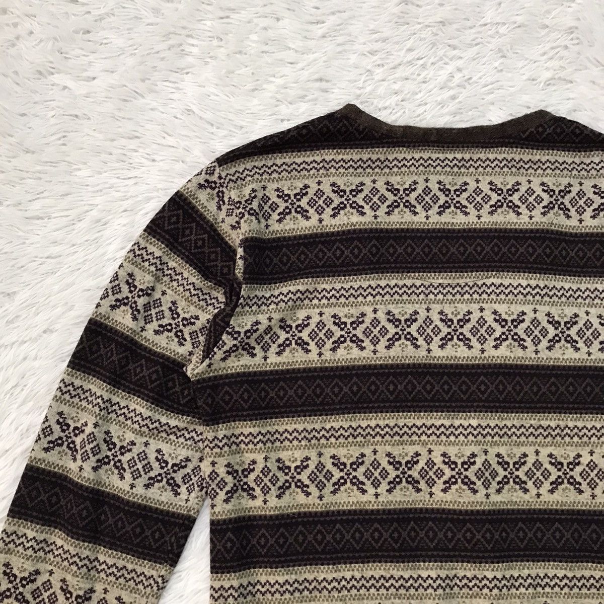 Japanese Brand Ballow Cozy Cardigan Size US M / EU 48-50 / 2 - 7 Thumbnail