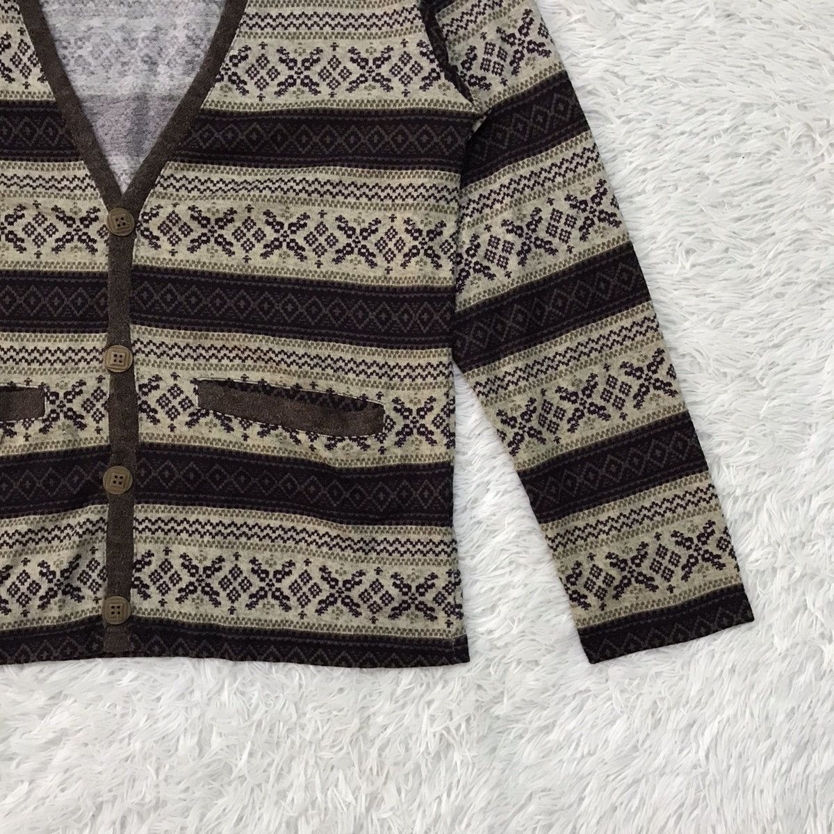 Japanese Brand Ballow Cozy Cardigan Size US M / EU 48-50 / 2 - 6 Thumbnail