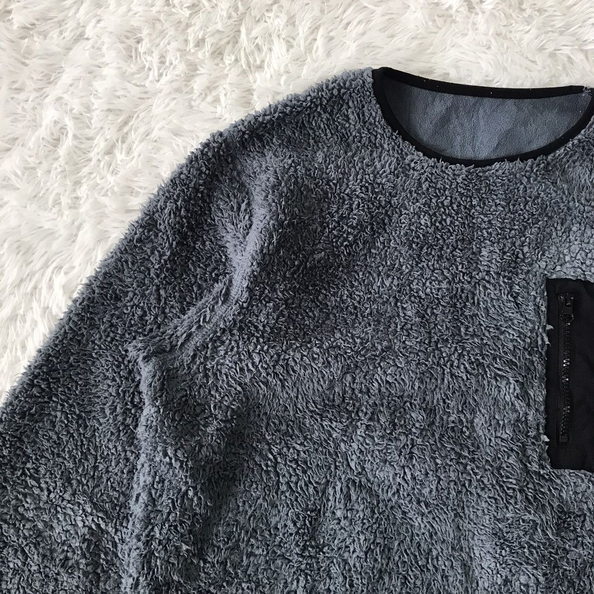 Cartoon Network × Pokemon 💥Steals💥Pokemon Fleece Sweater Jumper Pocket Chest Size US L / EU 52-54 / 3 - 6 Thumbnail