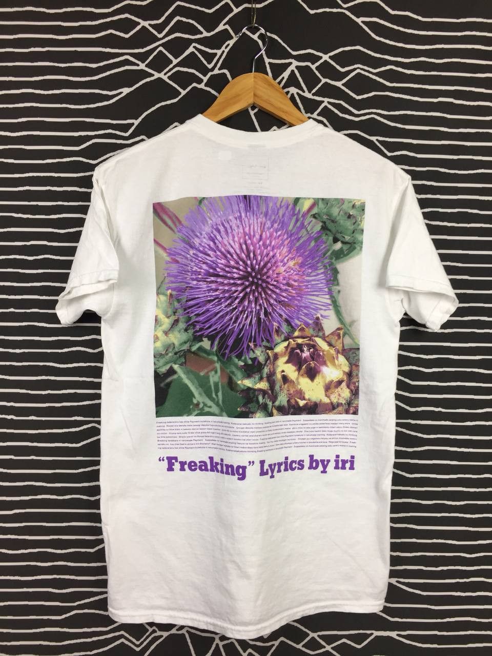 Band Tees iri Japanese Singer Songwriter Freaking Lyrics JPop Band Tee Size US M / EU 48-50 / 2 - 1 Thumbnail
